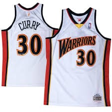 Stephen Curry Golden State Warriors Throwback Jersey