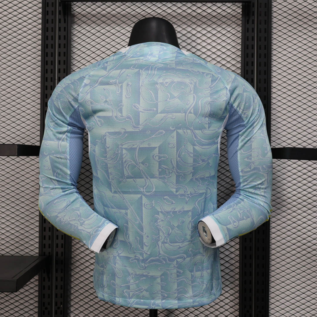 2025/2026 Player Version Long Sleeve Juventus Away Football Shirt 1:1 Thai Quality