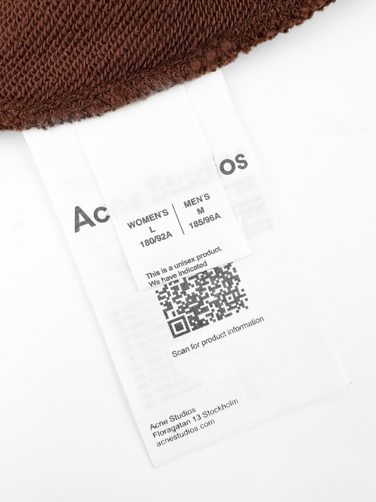 Acne Studios 喷绘做旧徽标棒球领夹克