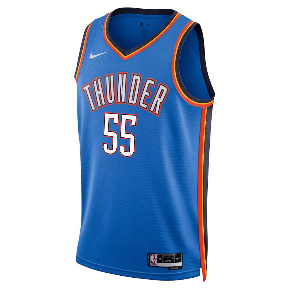 Oklahoma City Thunder Isaiah Hartenstein Blue Jersey - Icon Edition