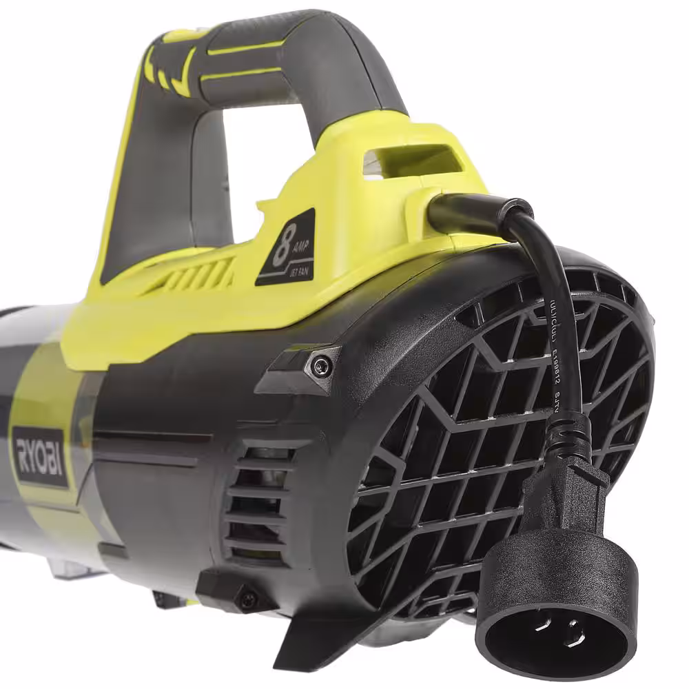 135 MPH 440 CFM 8 Amp Corded Electric Jet Fan Blower