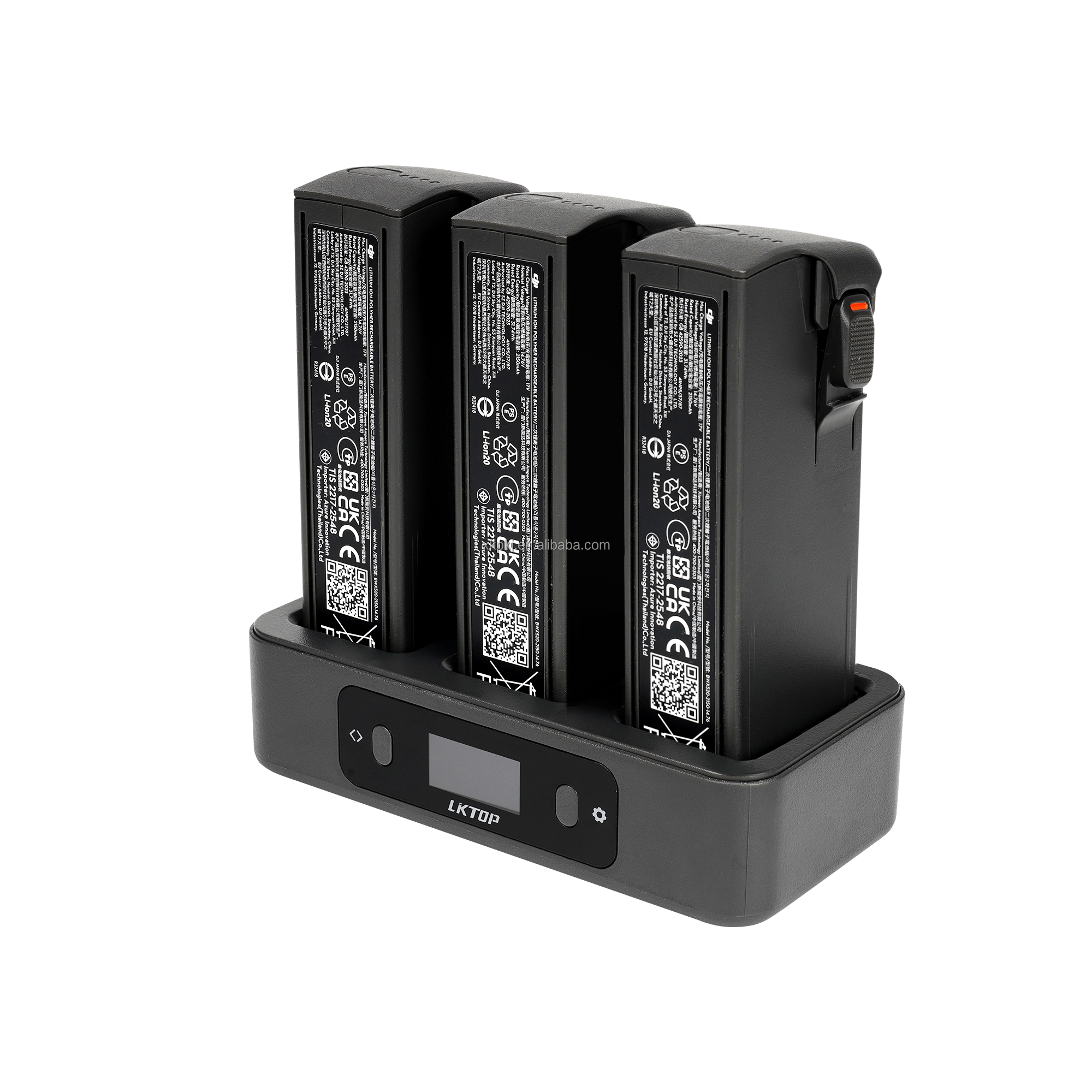 LKTOP Charging Hub for Avata 2 100W Fast Charger for 3 Batteries Compatible with DJI Avata 2 3 Batteries