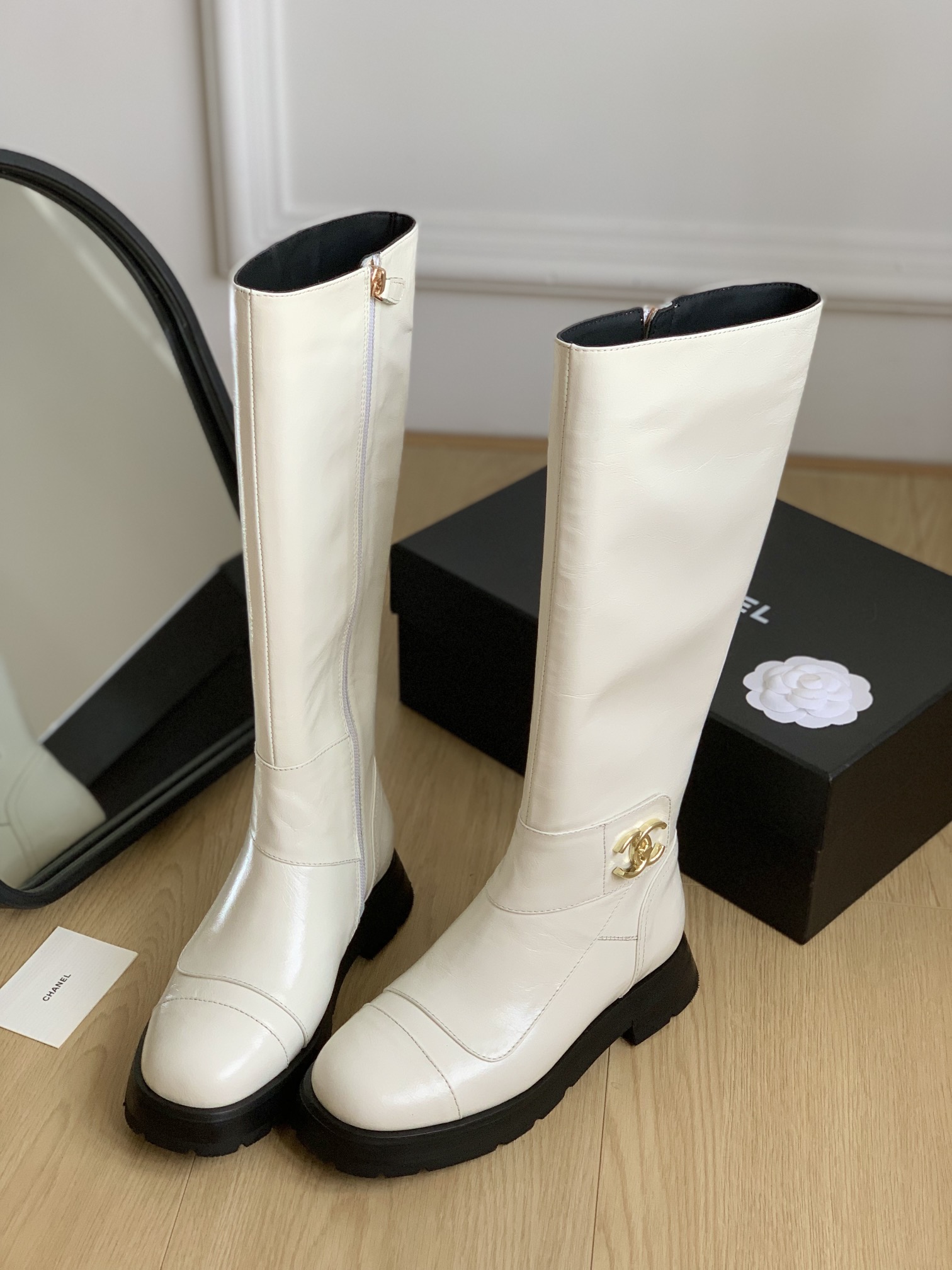 TOP CHANEL New Cowhide Boots - 4 Colors