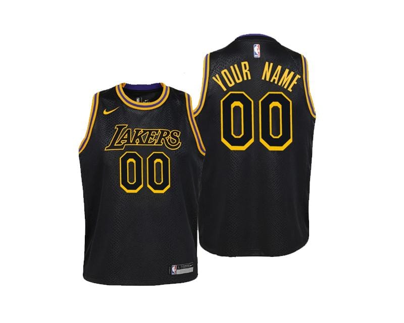 Custom Los Angeles Lakers City Edition Jersey