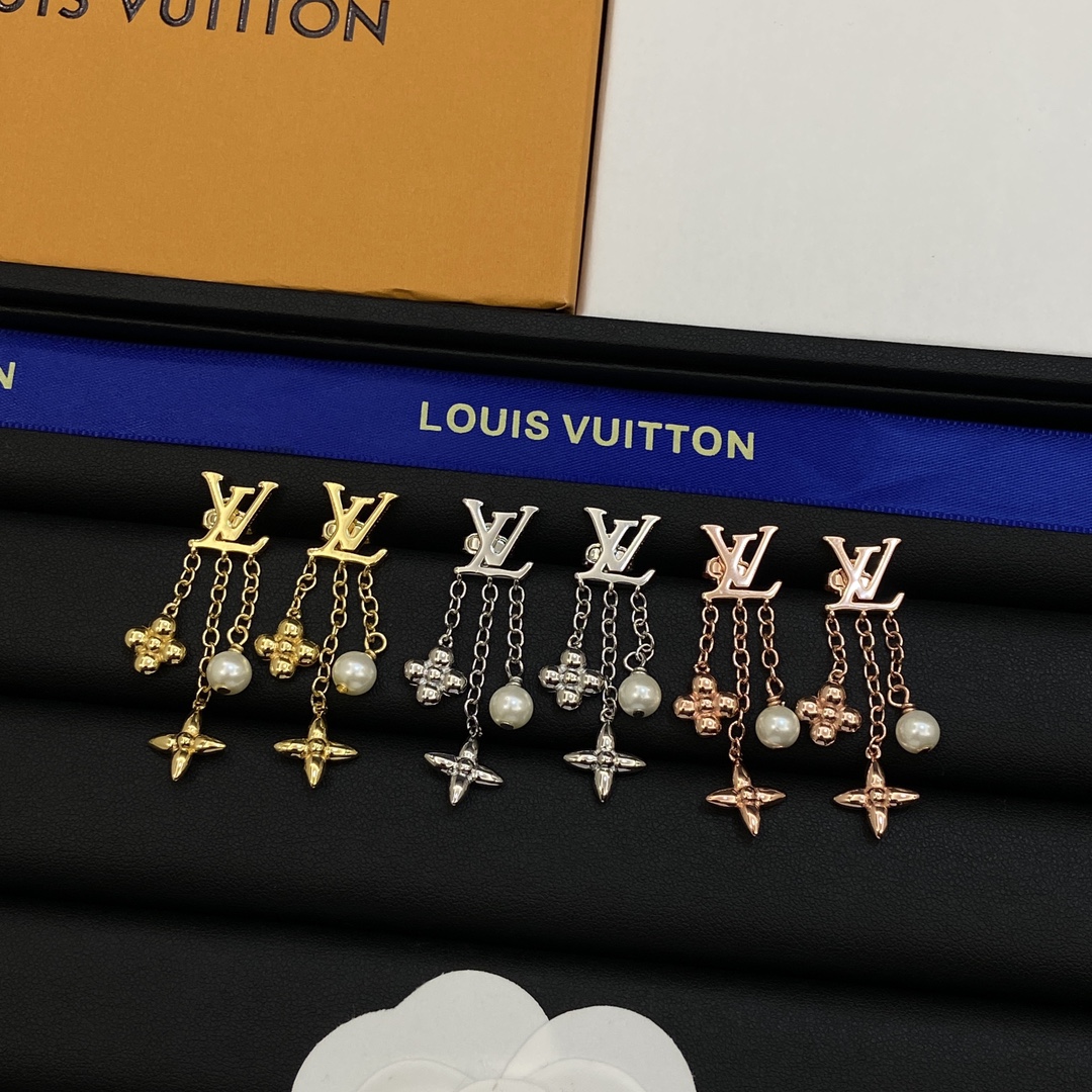 TOP Louis Vuitton LV Earrings - 3 Color