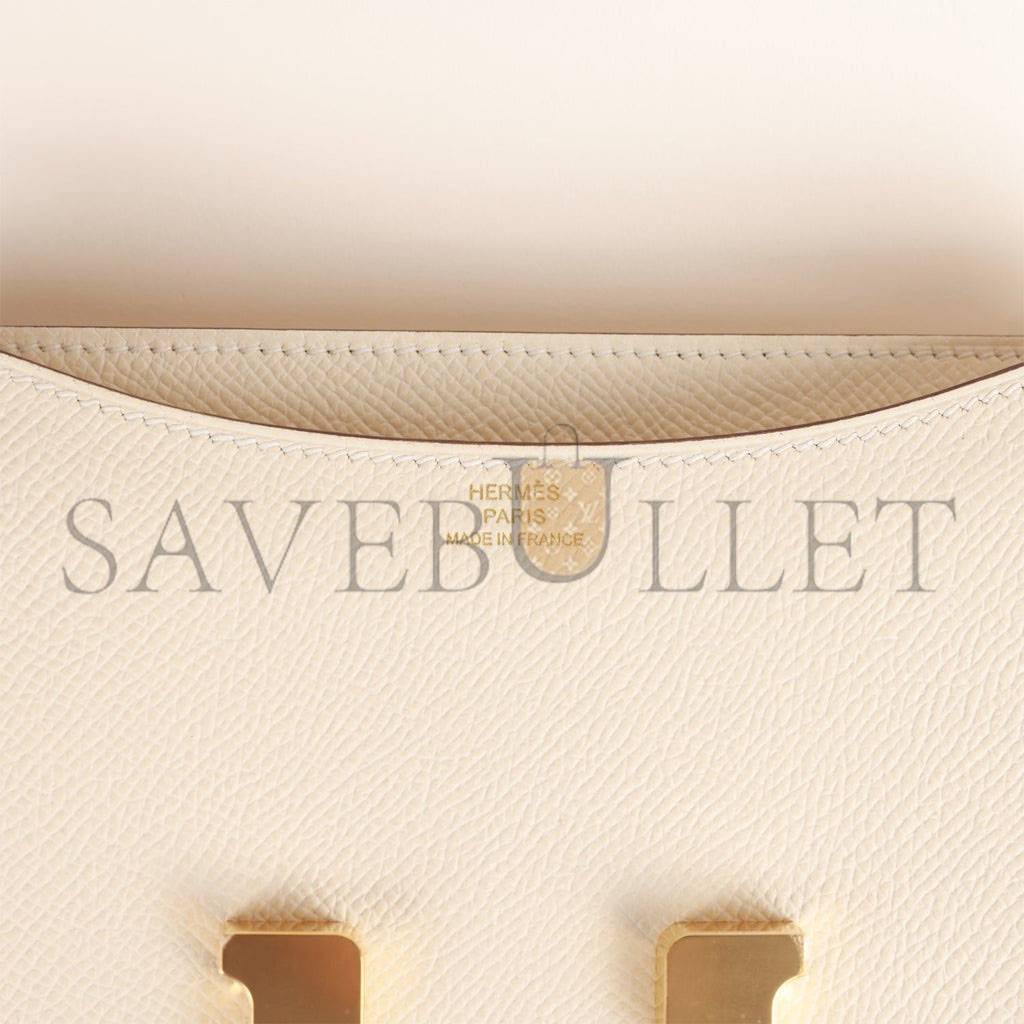 HERMES CONSTANCE 18 EPSOM GOLD HARDWARE (18*15*4cm)