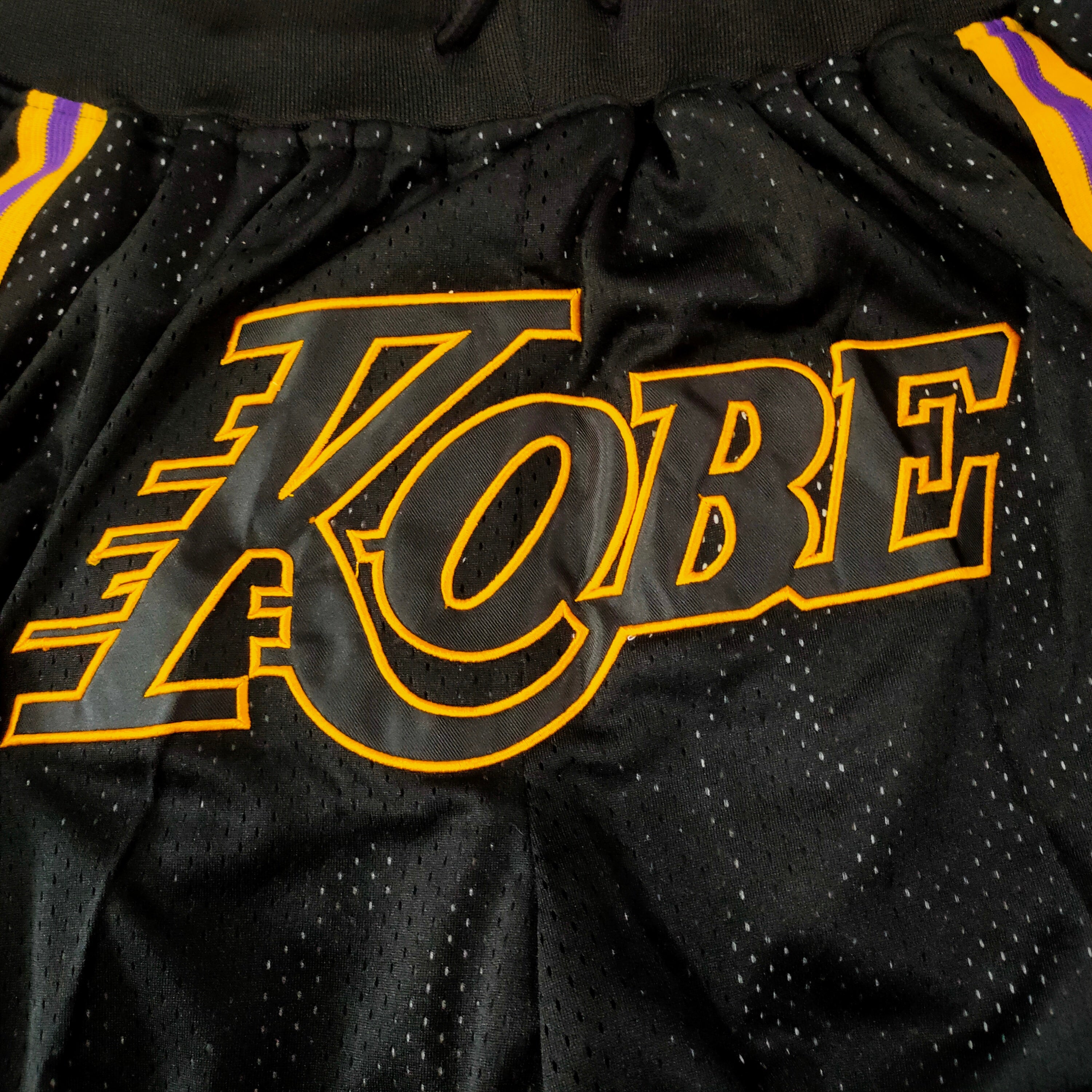 Los Angeles Lakers black K-pocket pants