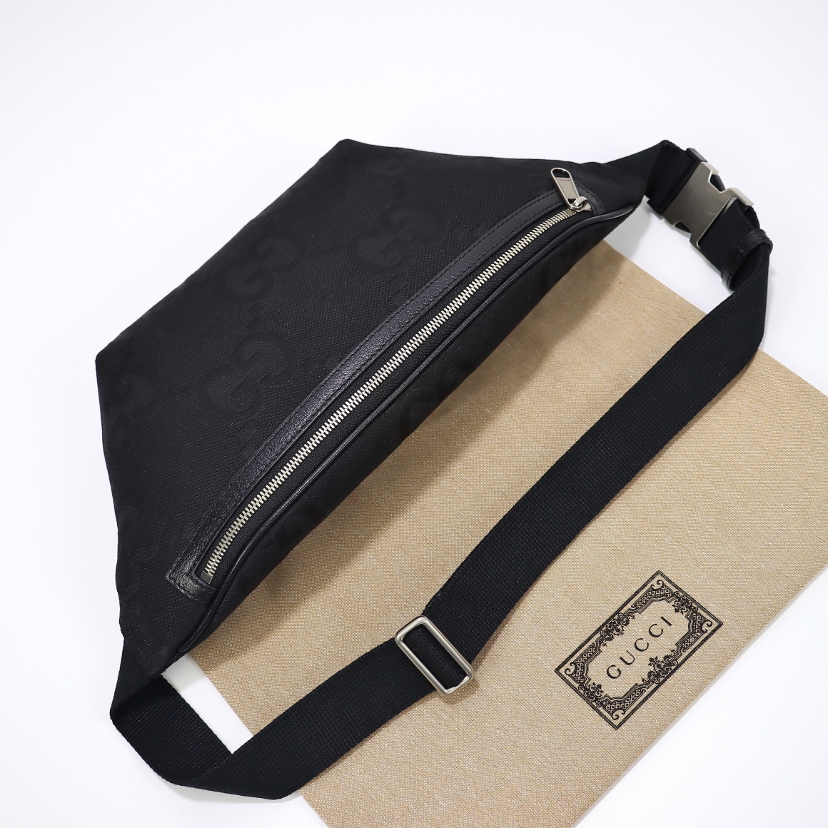 TOP GUCCI Ophidia Waist Bag 39x17x4cm - Black