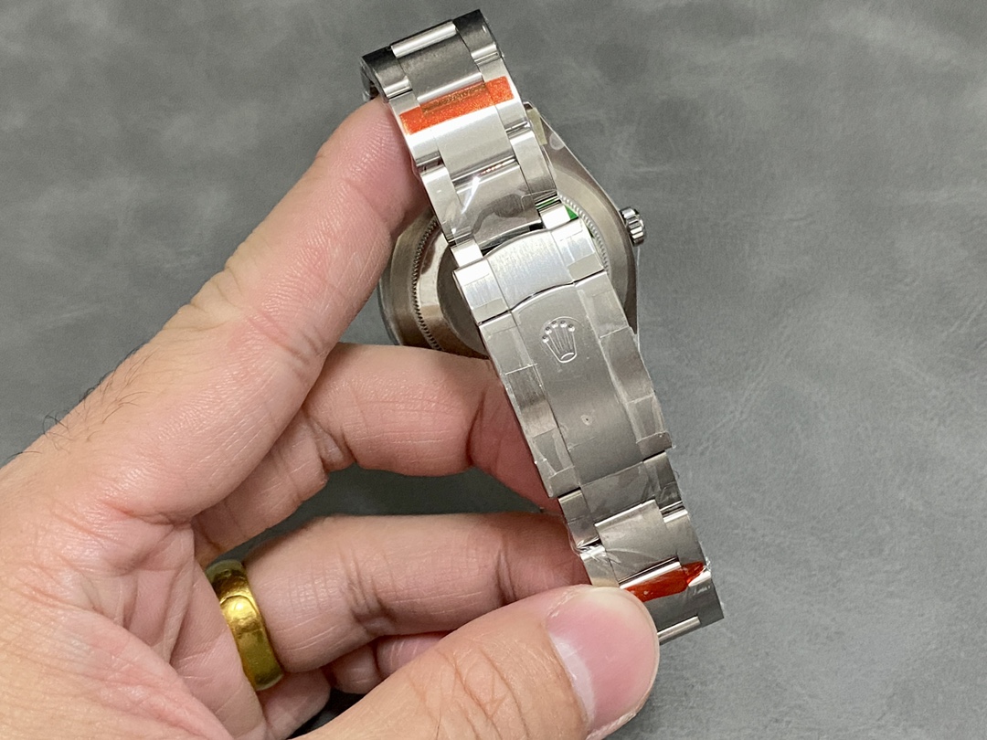 TOP ROLEX Oyster Perpetual Purple Dial Watch 39mm - Sliver