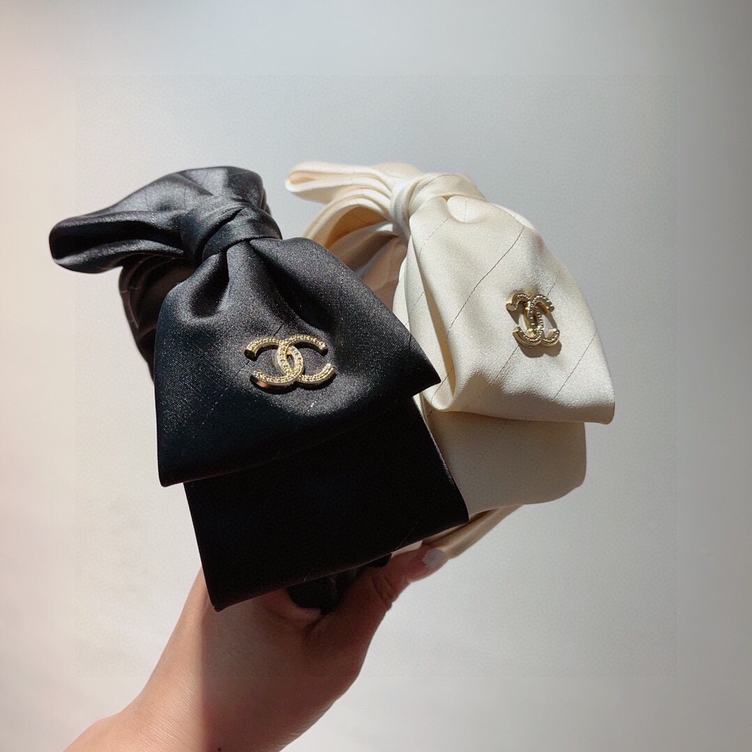 TOP CHANEL Vintage Headband - 2 Colour