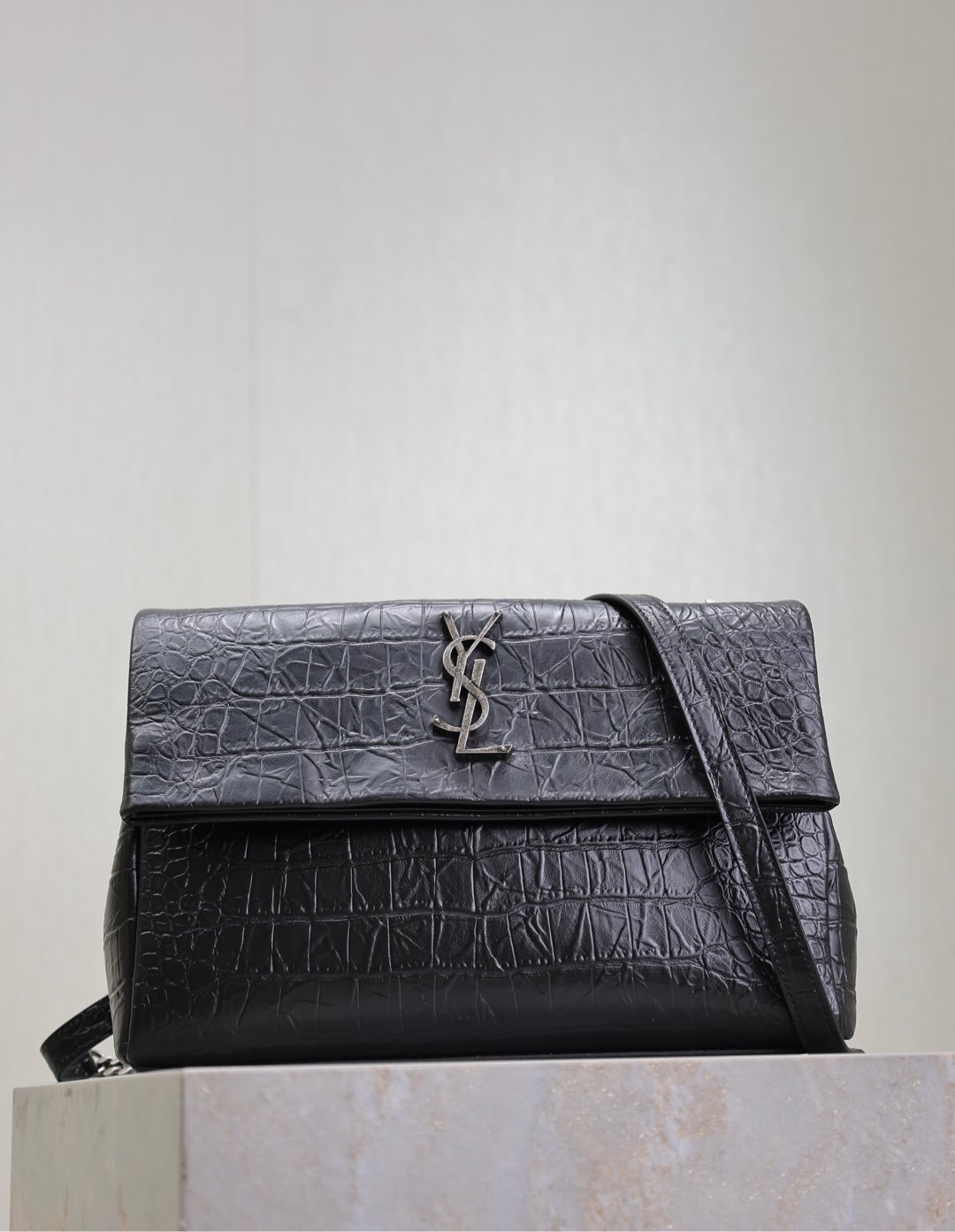 TOP Yves Saint Laurent YSL West Hollywood Bag 2 Sizes - Black
