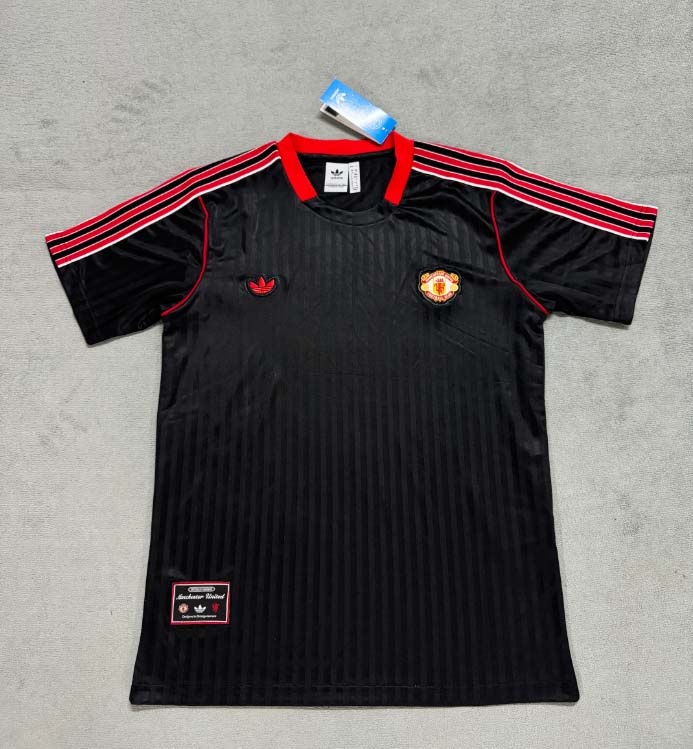 2025/2026 Manchester United Commemorative Edition black Football Shirt 1:1 Thai Quality