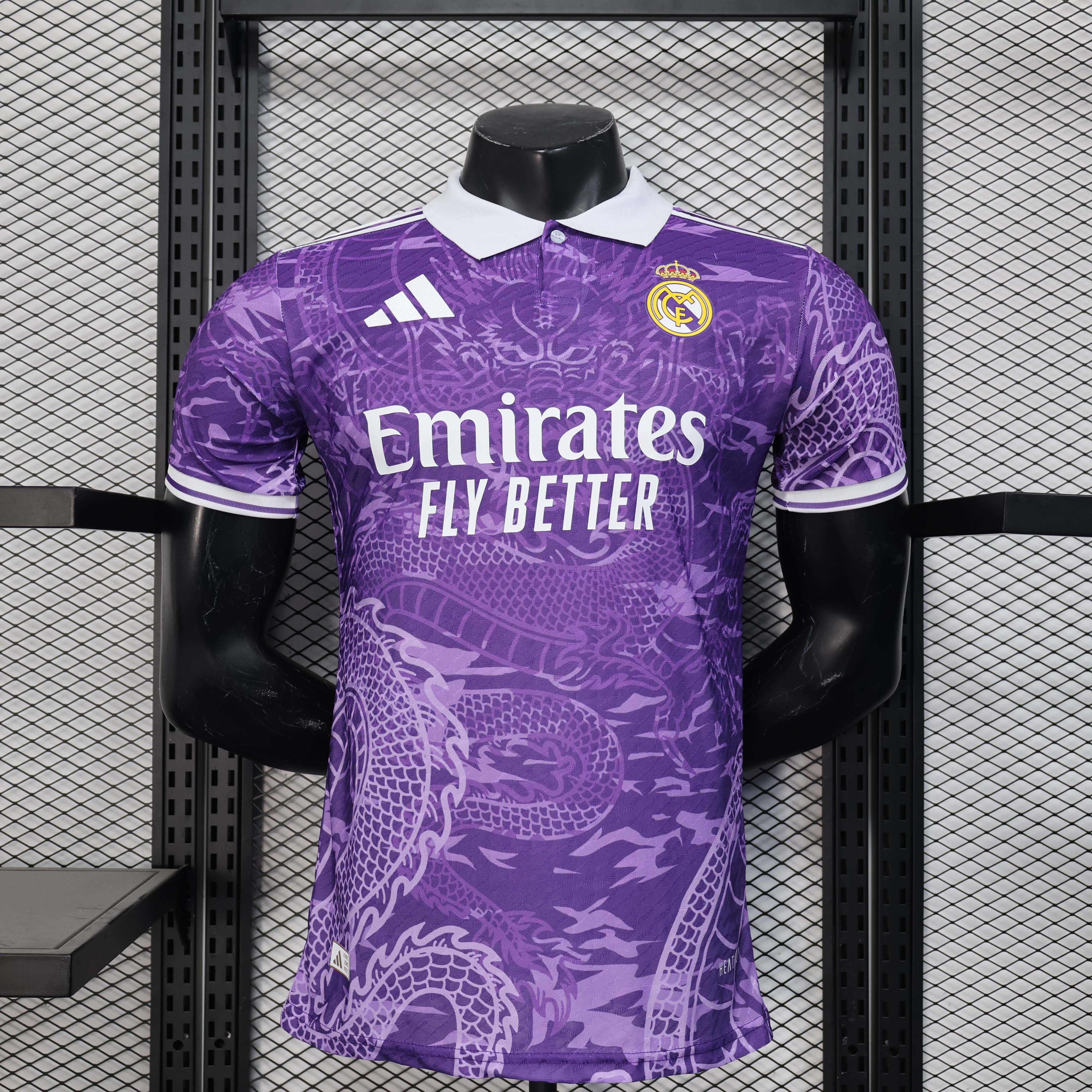 2025/2026 Player Version Real Madrid Special Edition Purple Football Shirt 1:1 Thai Quality