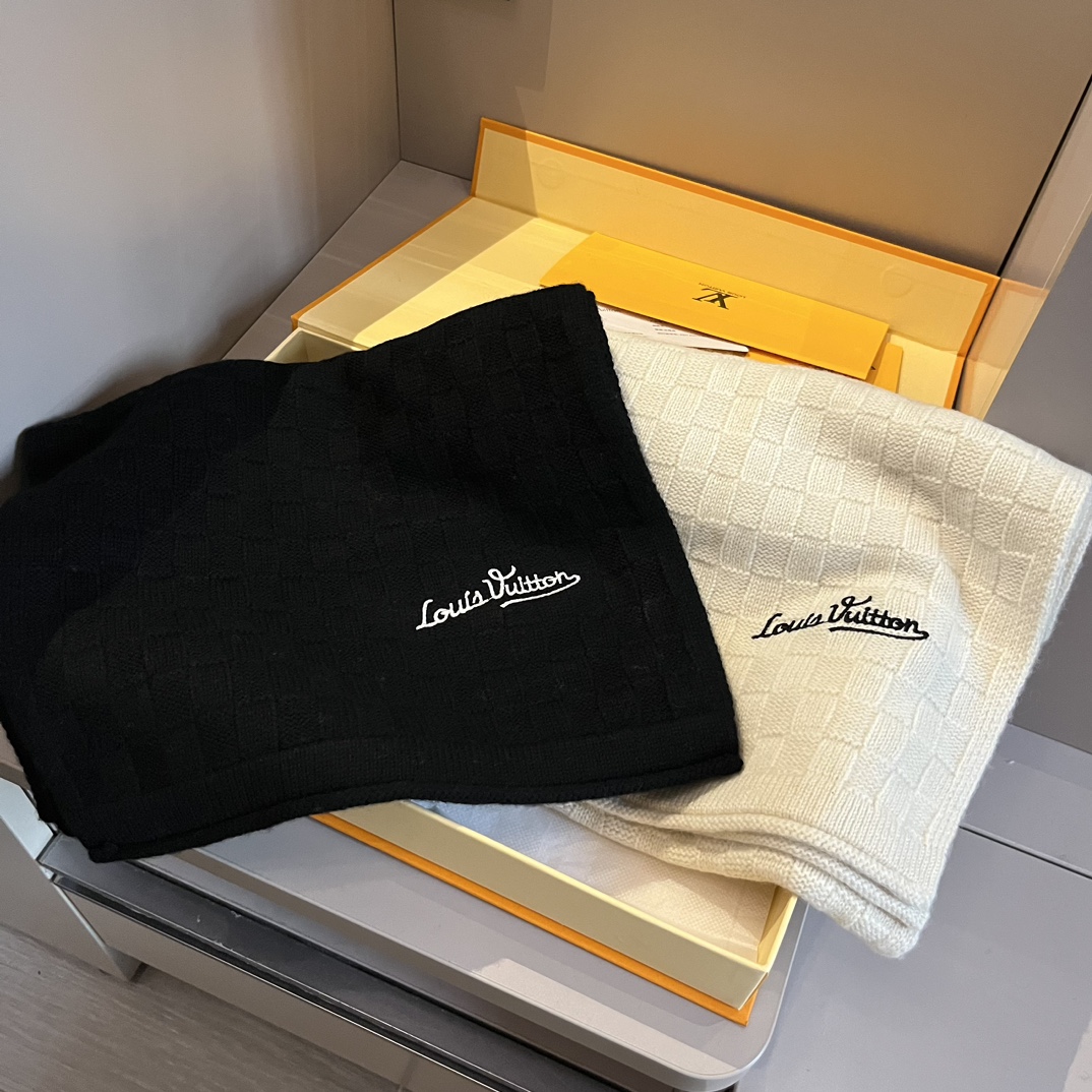 TOP Louis Vuitton LV Wool Scarf 30*180cm - 3 Color
