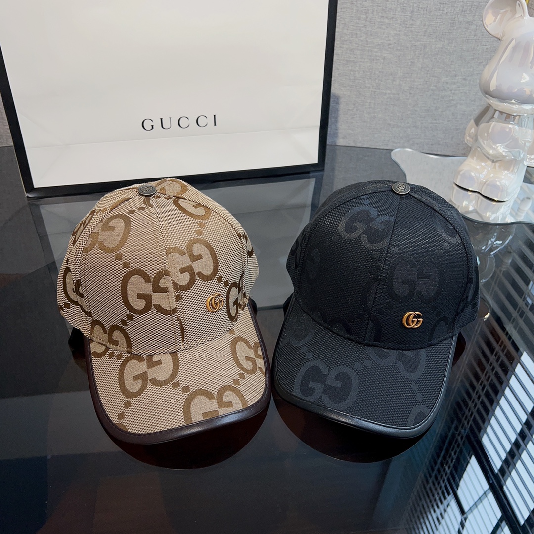 TOP GUCCI Leisure Baseball Cap - 2 Colors