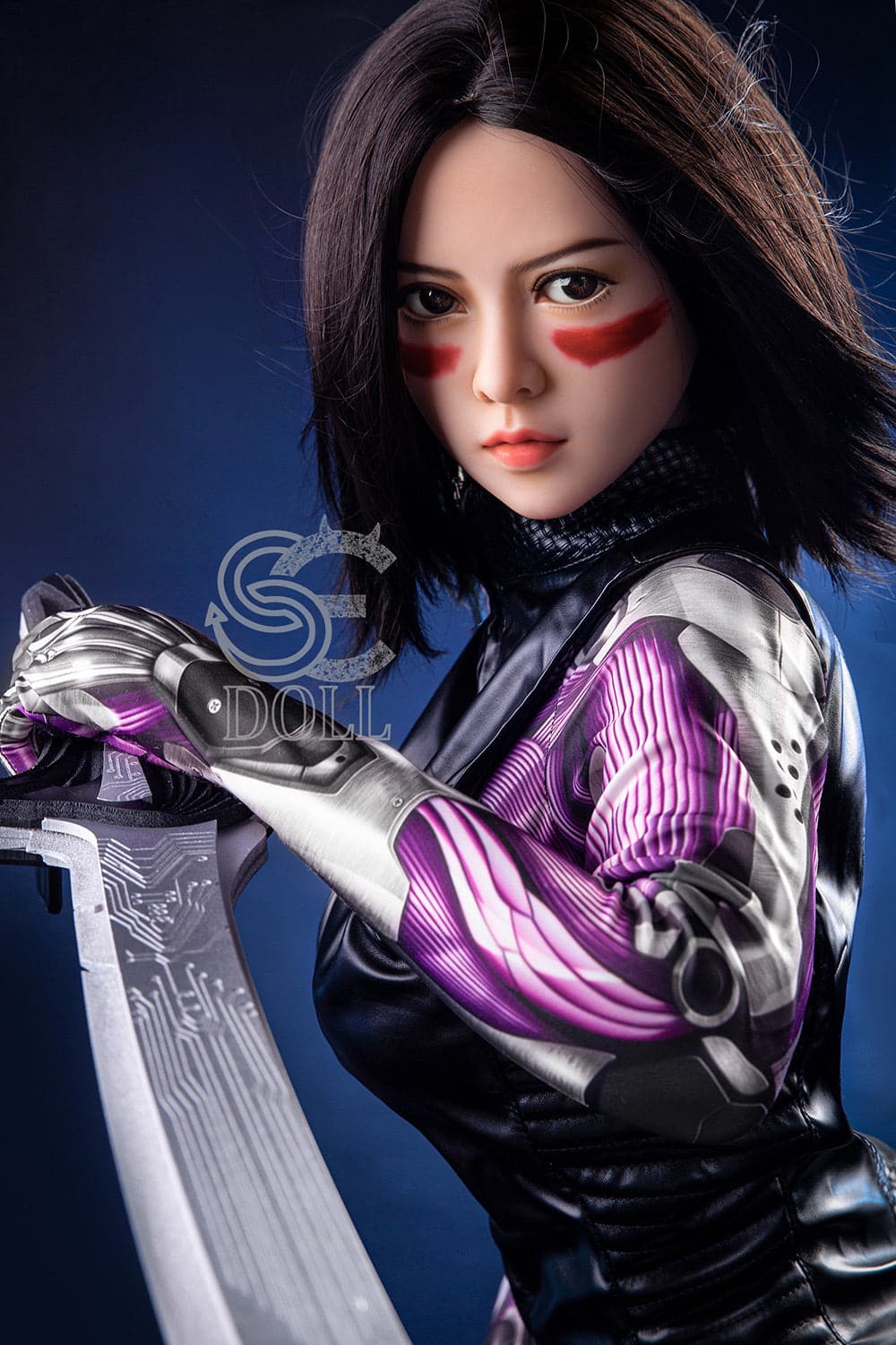 EU In Stock-151cm/4 ft 11 E-Cup Battle Angel Alita Anime Sex Doll - #010B