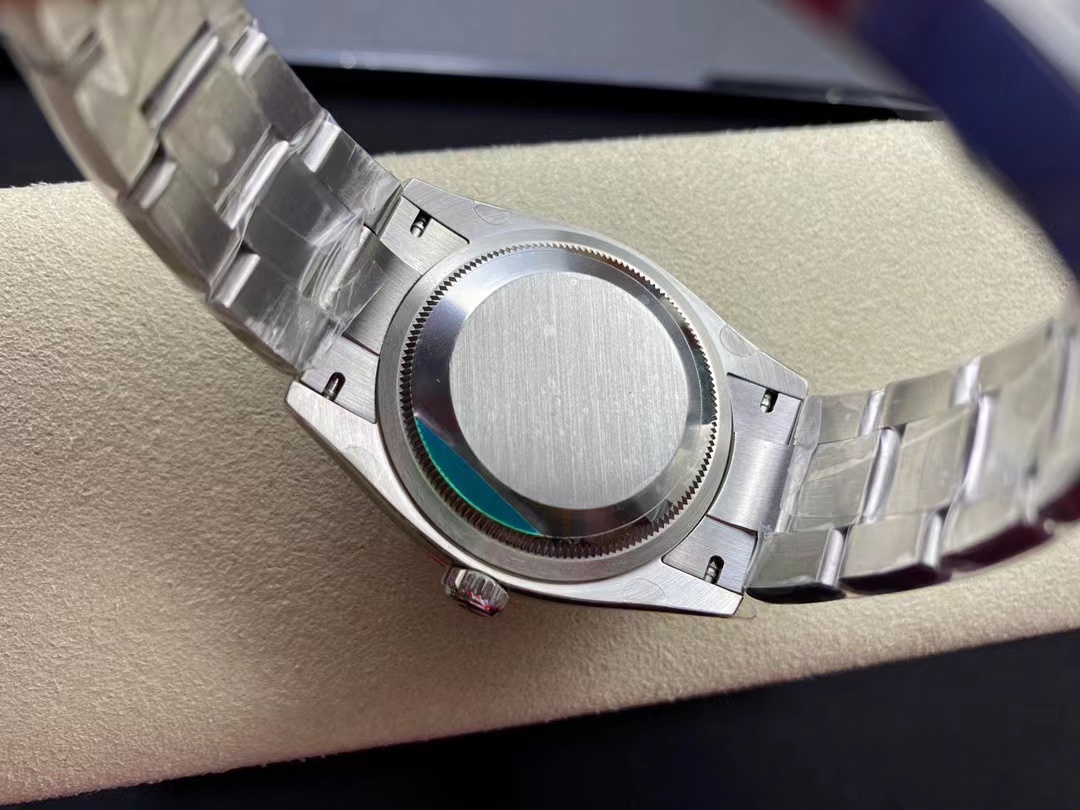 TOP ROLEX Pink Dial Watch 36mm - Silver