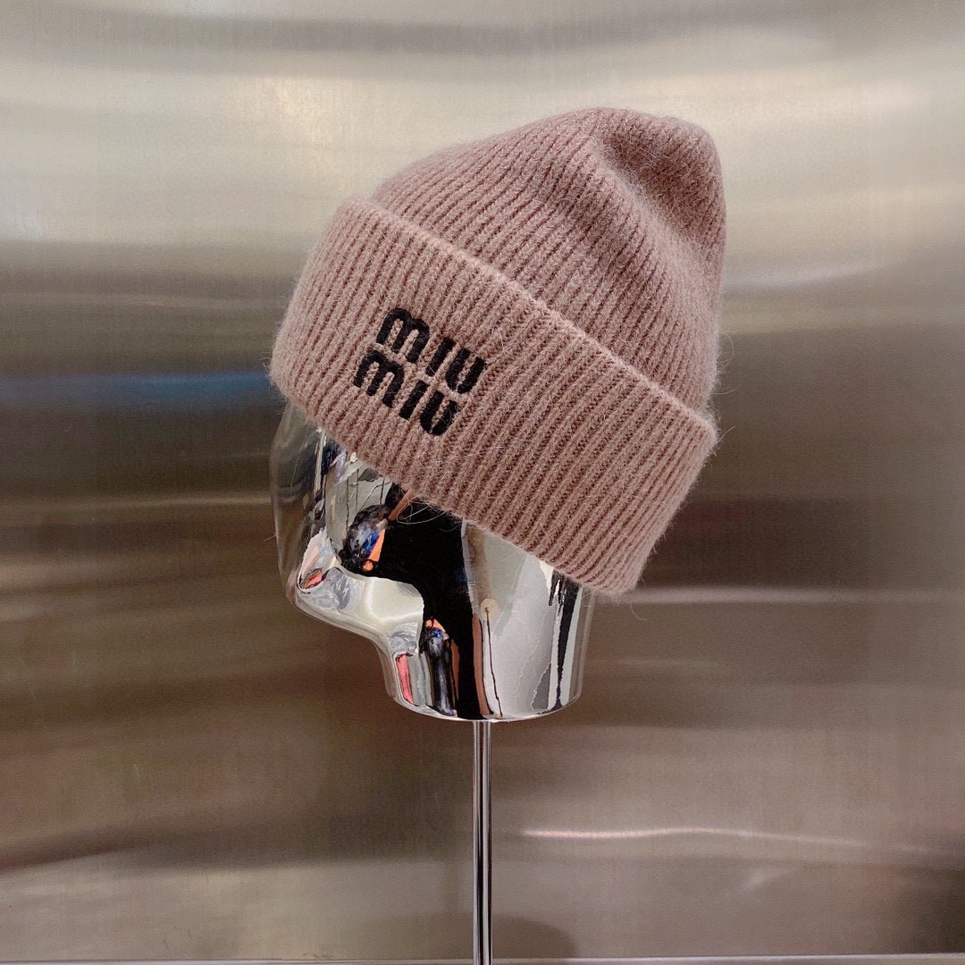 TOP Miu Miu Autumn And Winter New Wool Hat - 7color