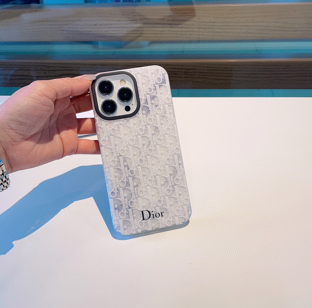 TOP Christian Dior Iphone case - White