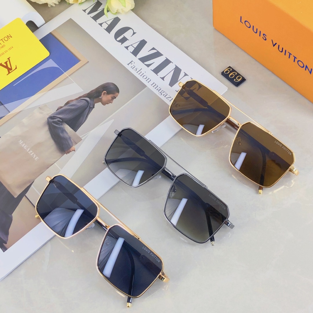 TOP Louis Vuitton LV Sunglasses - 3 Color