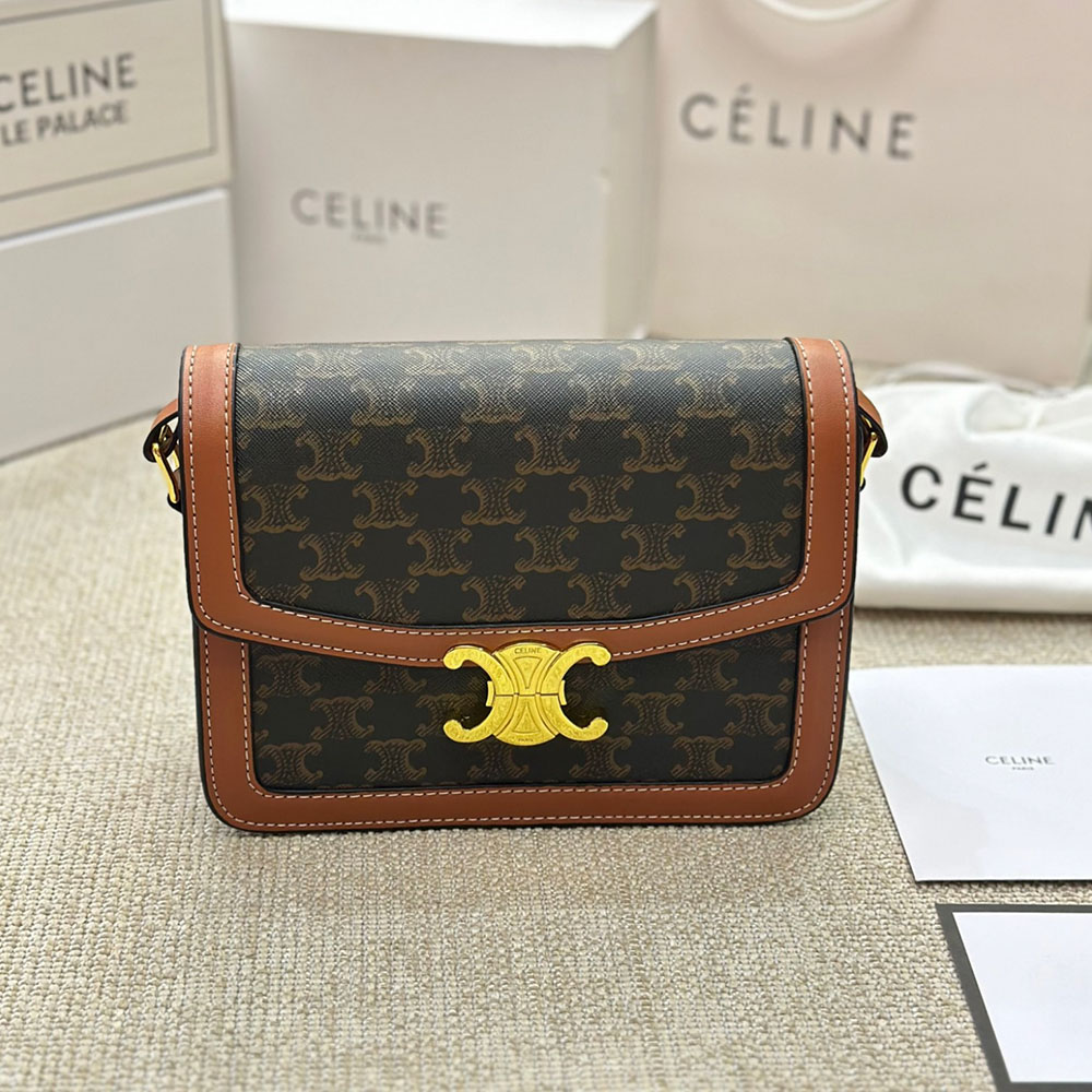 Celine Teen Triomphe Bag Small&Medium (Replica)