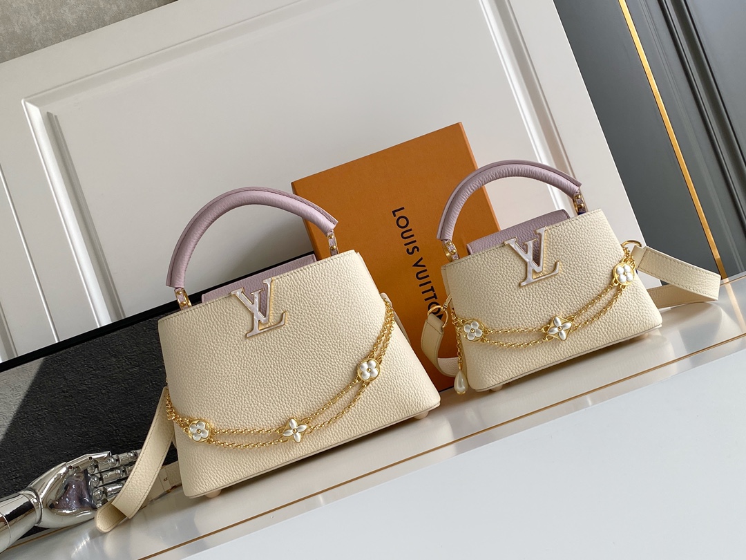 TOP Louis Vuitton LV Capucines Bag 21cm/27cm - 3 Color