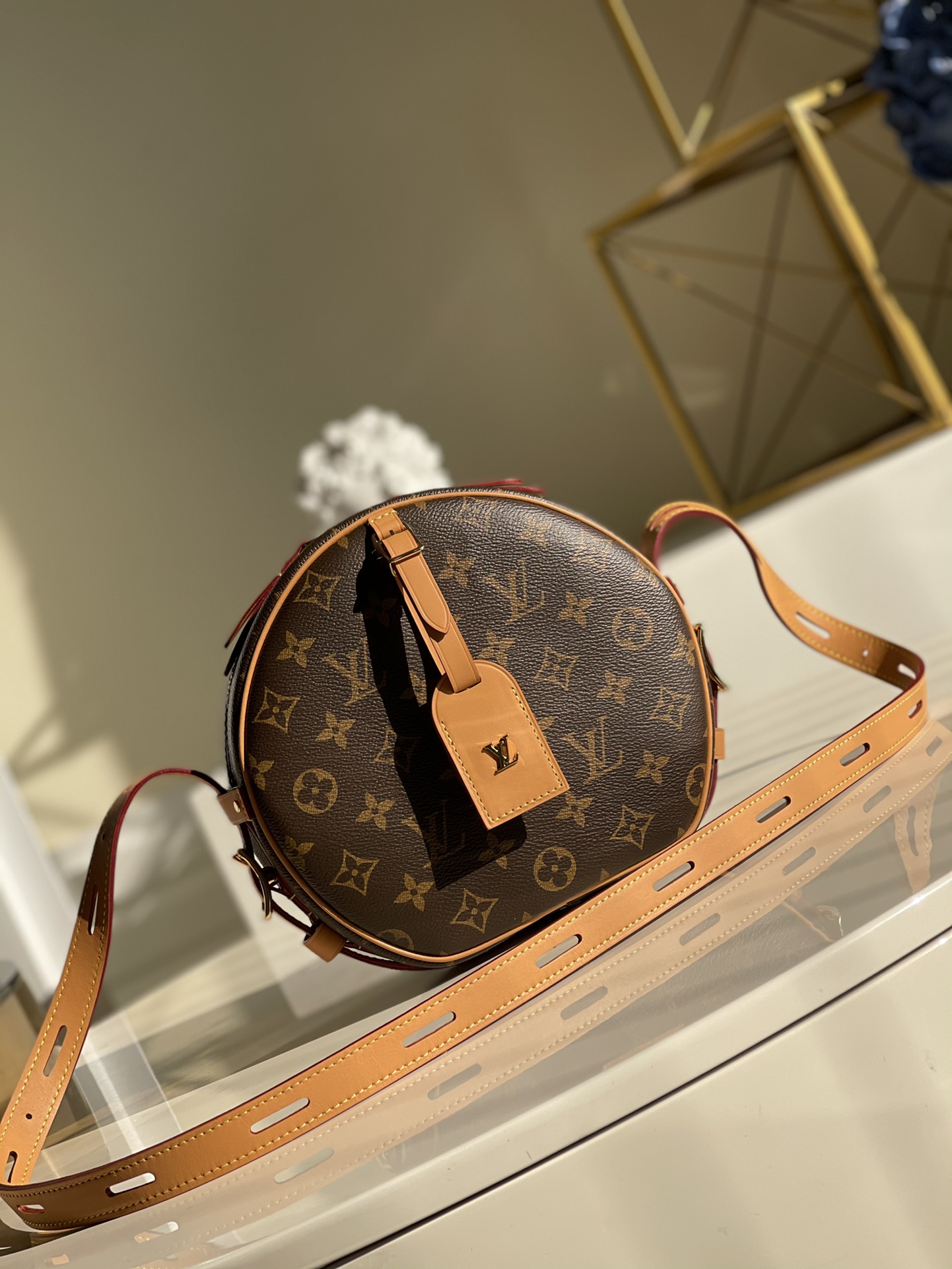 TOP Louis Vuitton LV Boite Chapeau Soul Handbag 20X22.5X8CM - Reverse Monogram