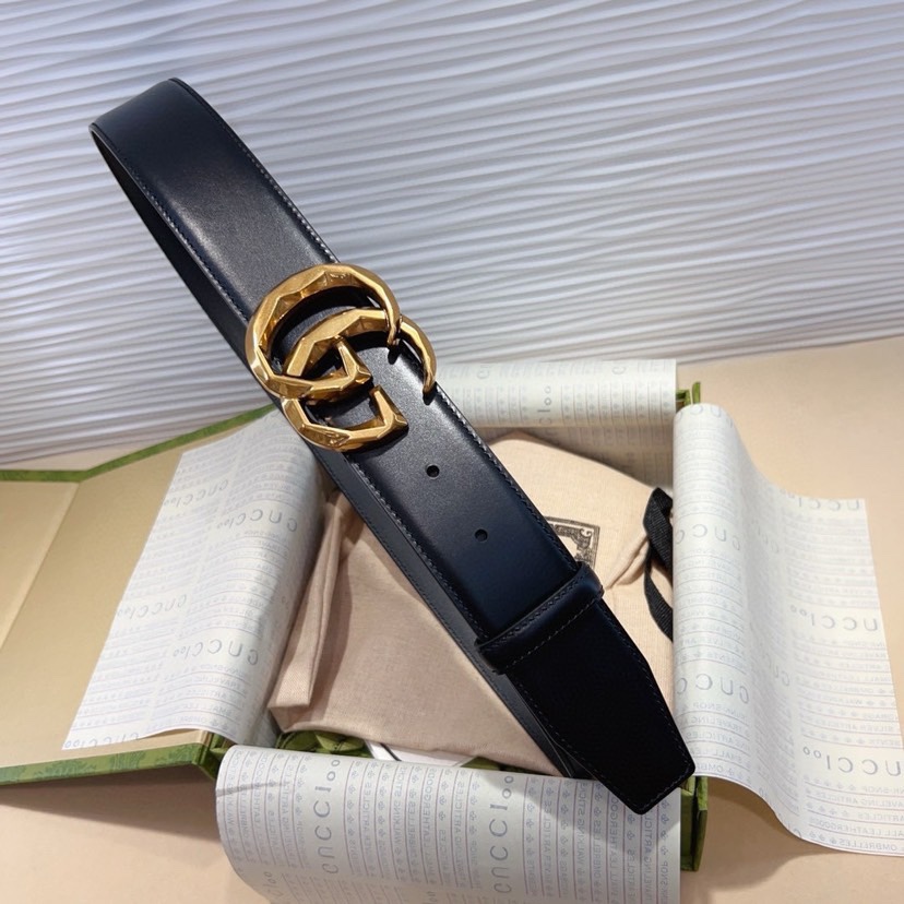 TOP GUCCI Classic Belt - Black