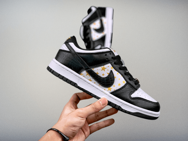 Superme x Dunk SB Low “Black Stars”(Replica)