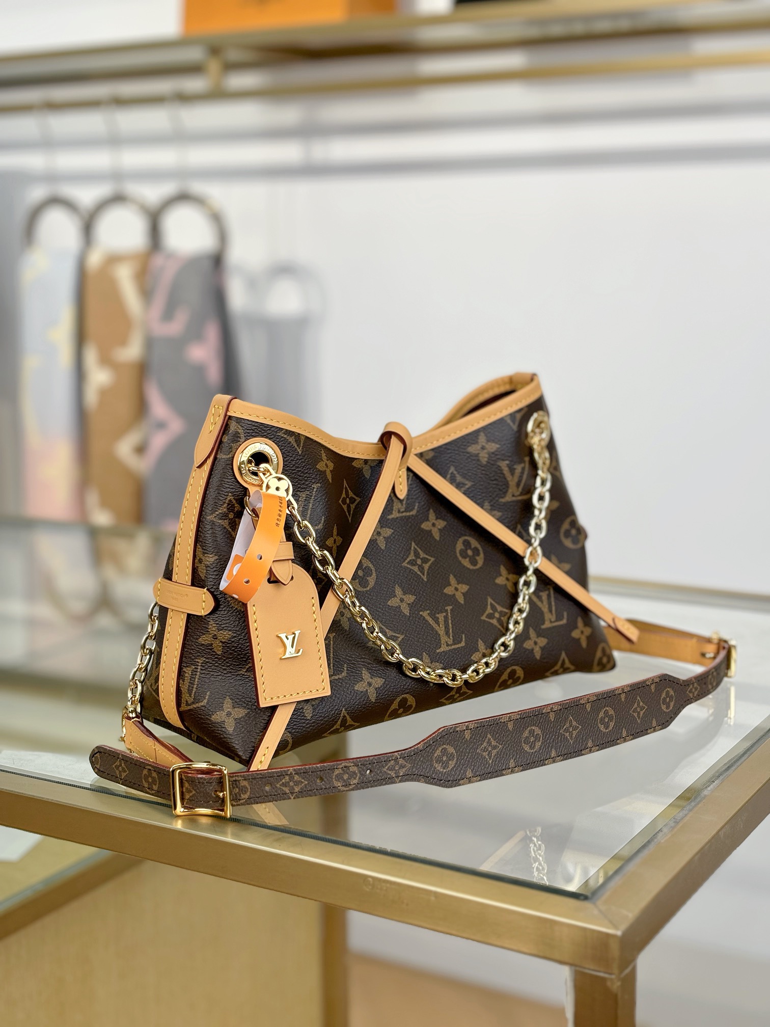 TOP Louis Vuitton LV Carryall Bag BB 26x17x10cm - Monogram&GHW