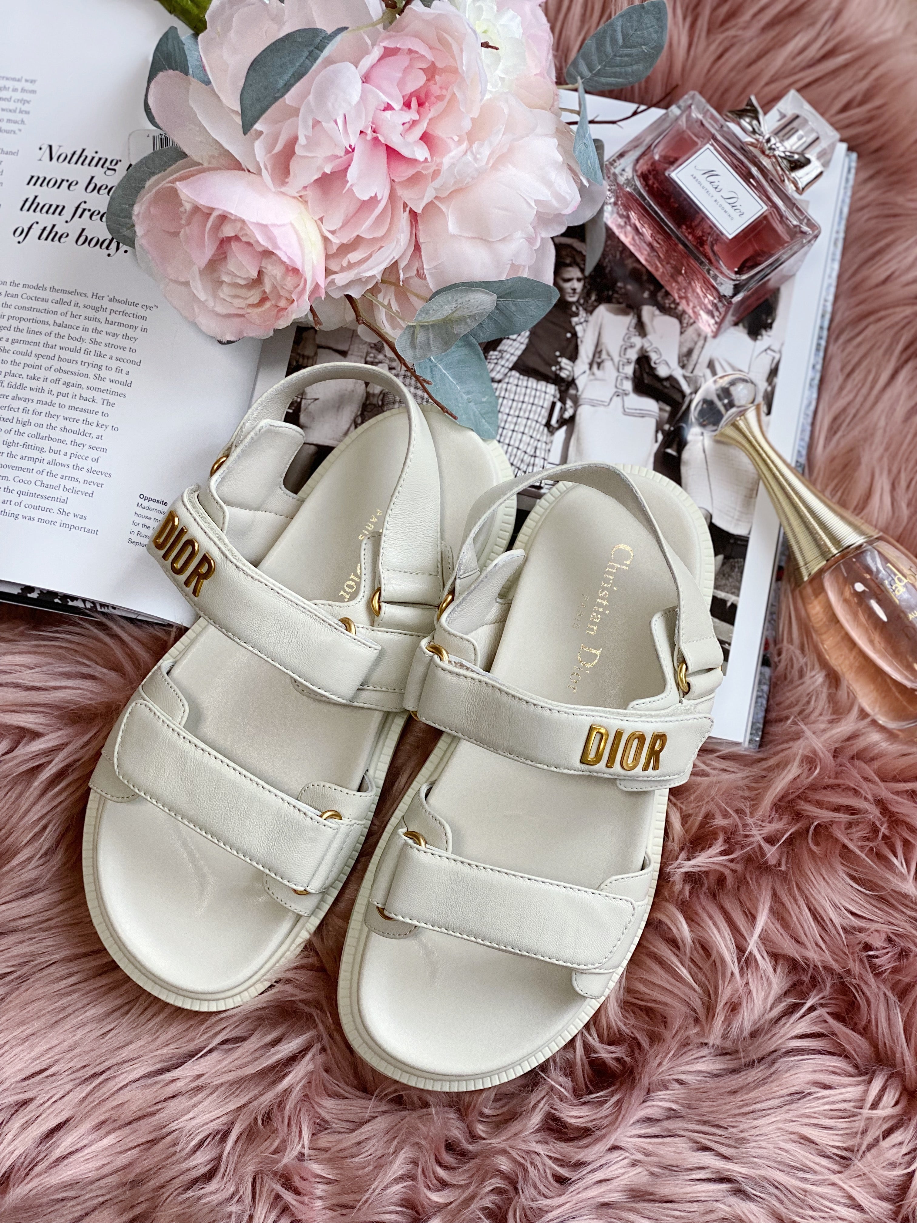 TOP Christian DiorAct Sandals Leather - 11 Colours