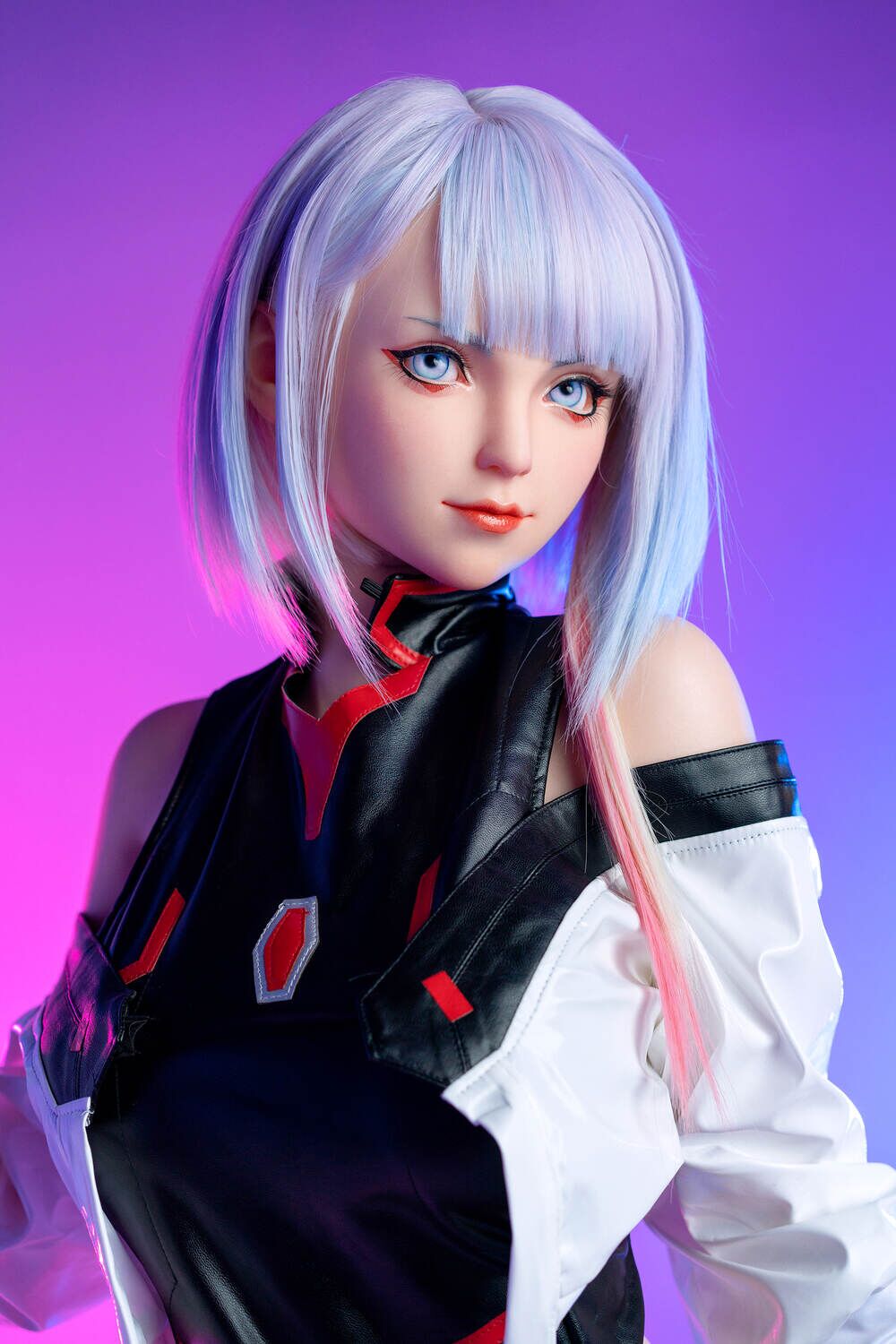 156cm/5ft1 E-cup Game Lady Silicone Anime Sex Doll Lucyna Kushinada