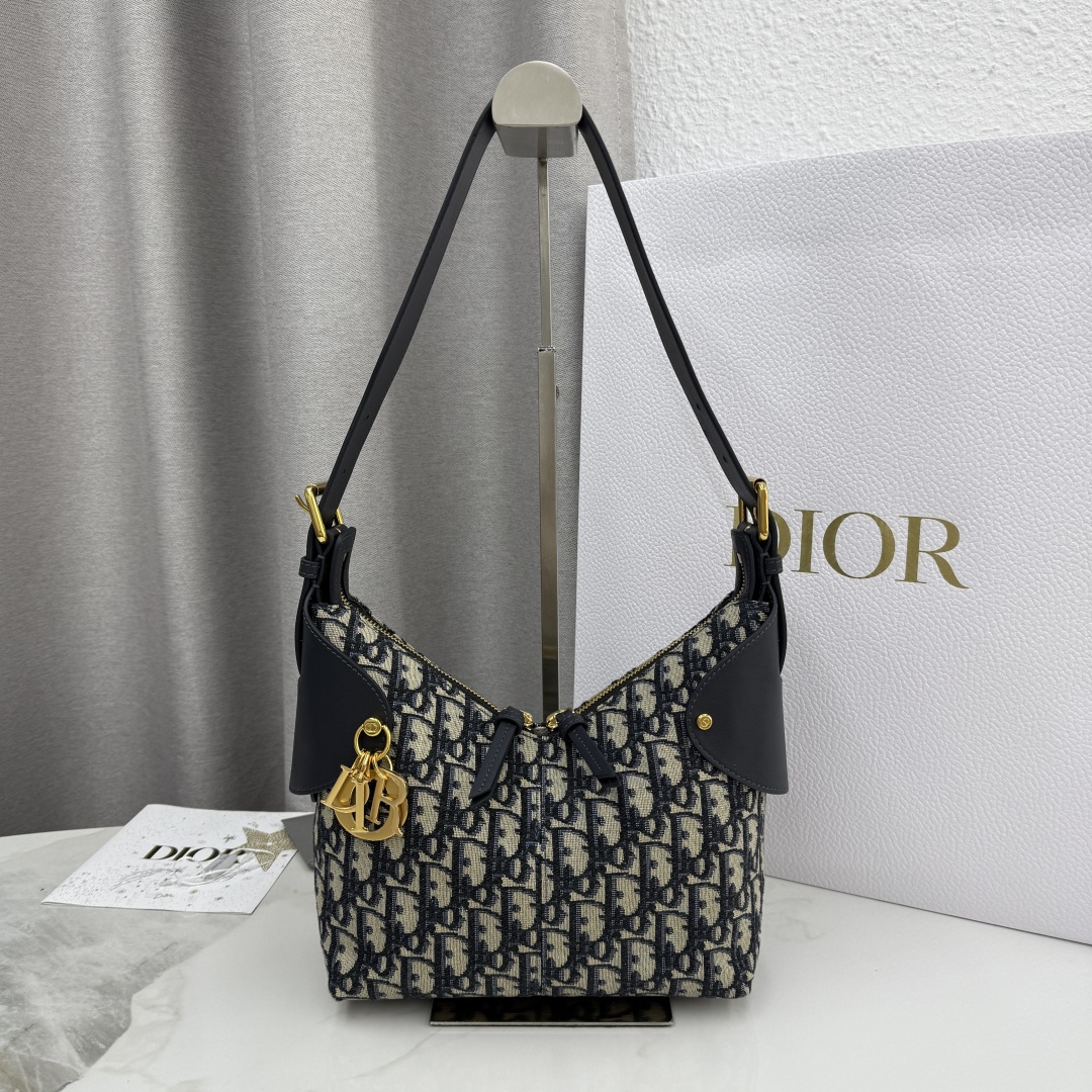 TOP Christian Dior Dior Voyage  Bag  3 Sizes - Blue