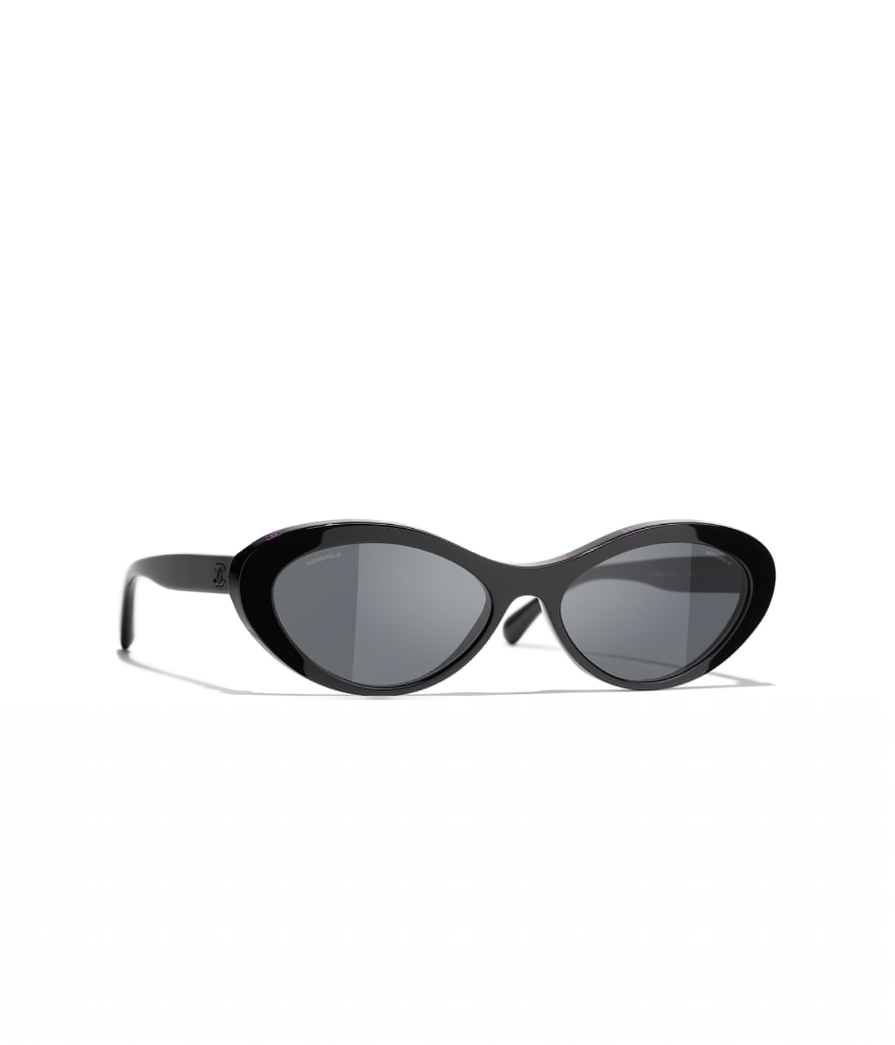 CHANEL Oval Sunglasses A71341X08101S