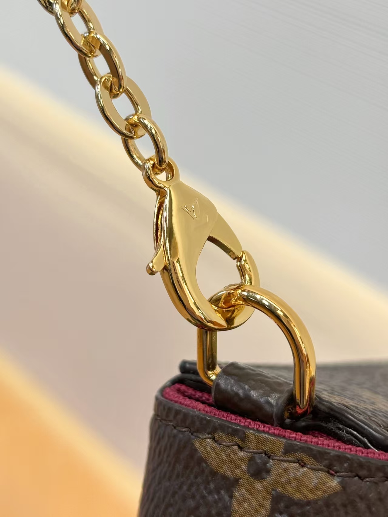TOP Louis Vuitton LV Bag Chain - Brown