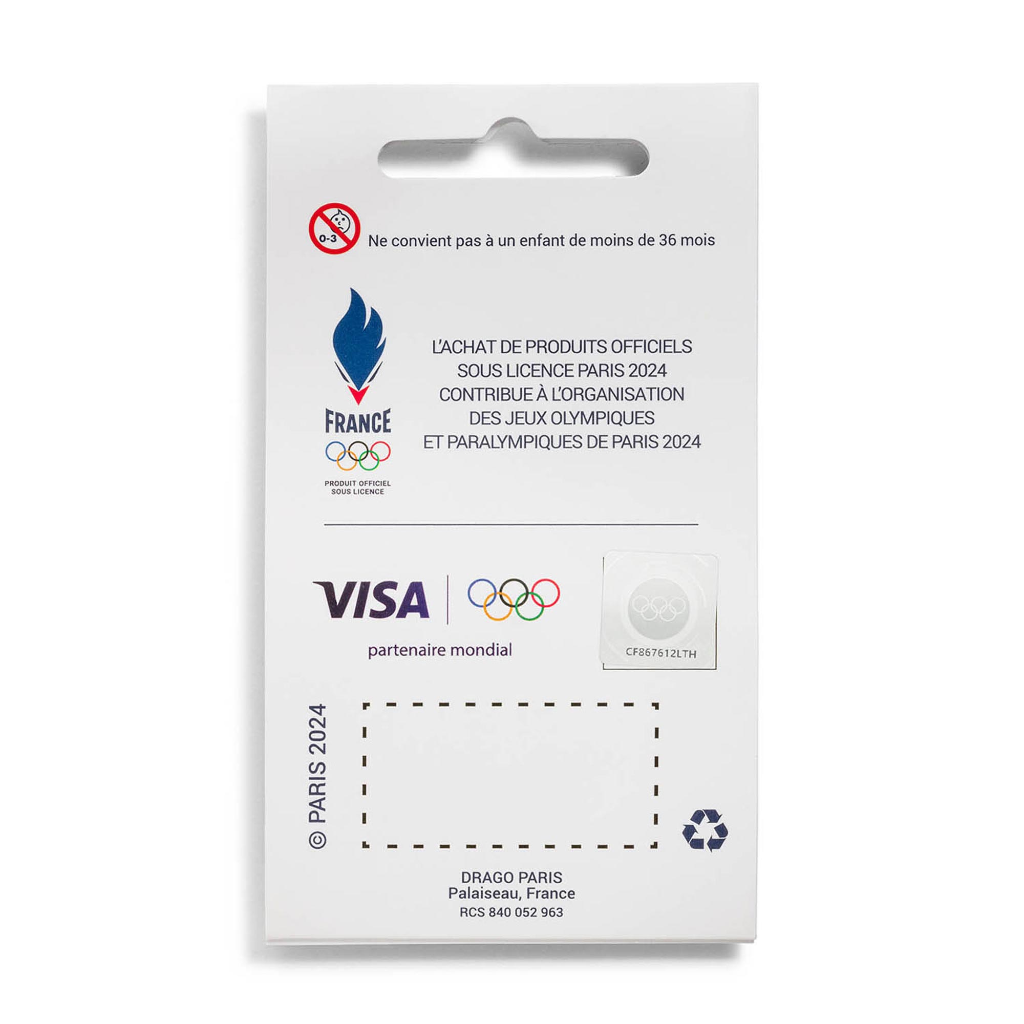 The Olympics Team France Pin Badge