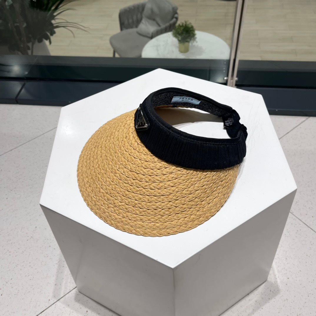 TOP PRADA Empty -Top Cover Hat - Four Colors