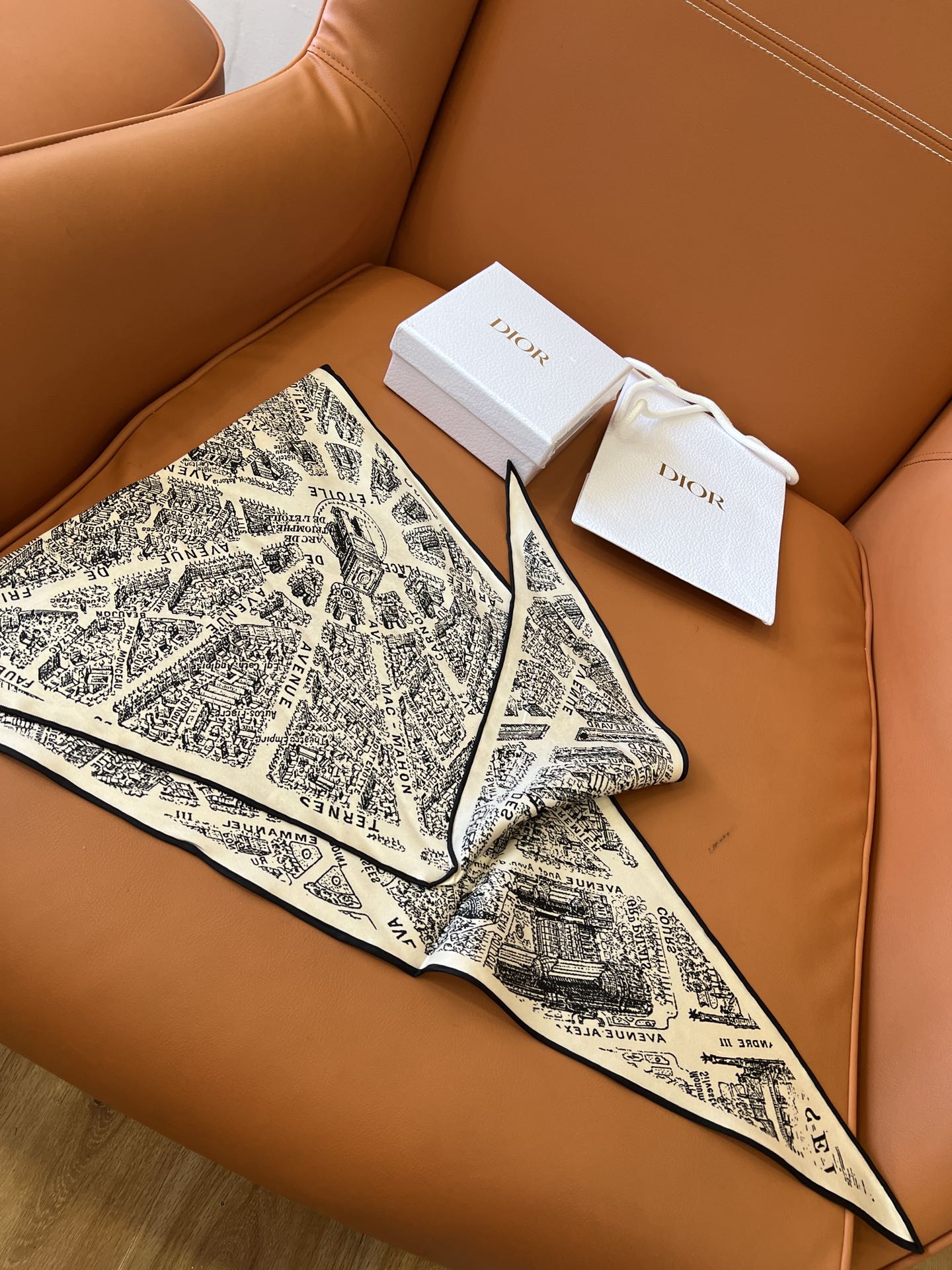 TOP Christian Dior Silk Scarf 35x110cm -3 Colors