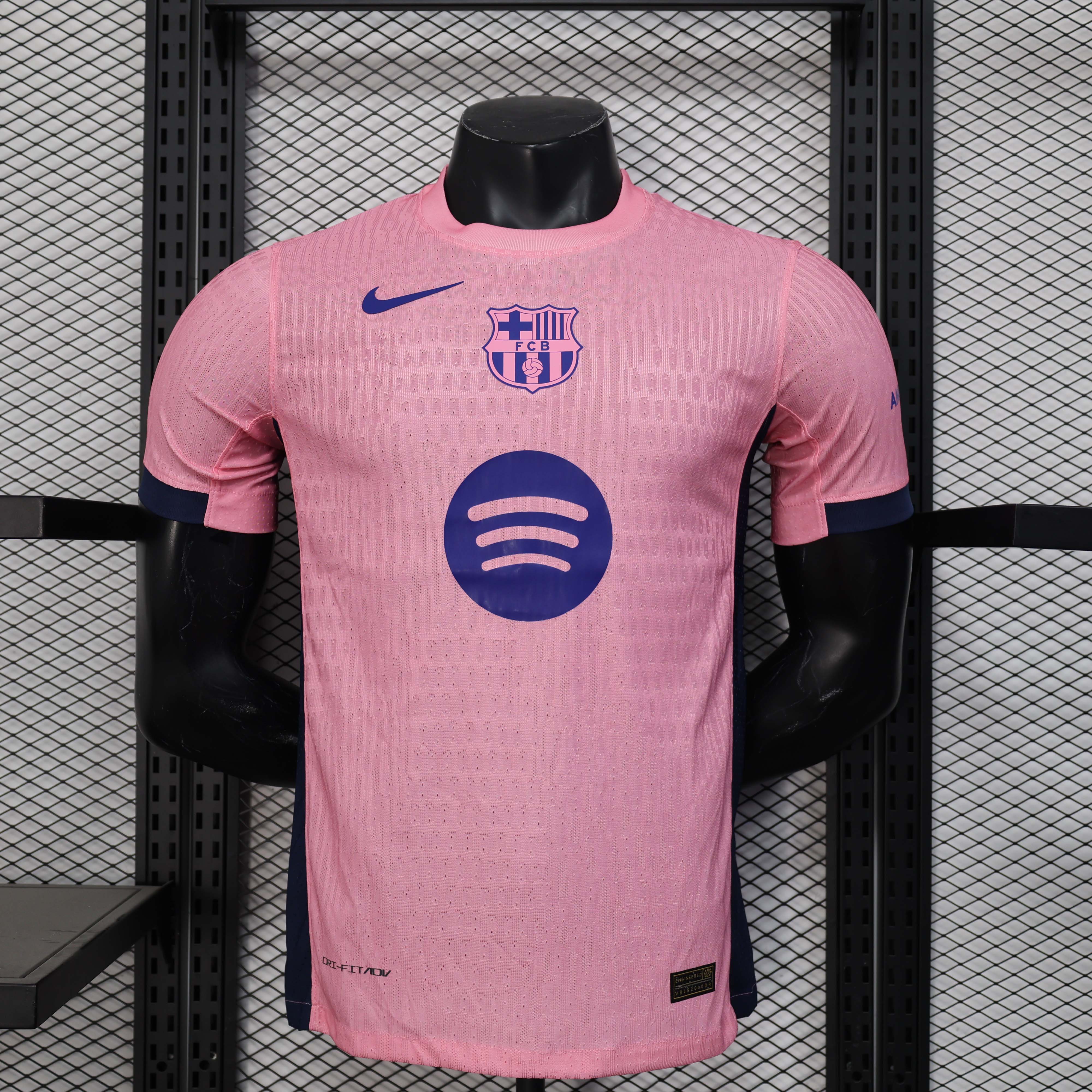 2025/2026 Player Version Barcelona Special Edition Pink Football Shirt 1:1 Thai Quality