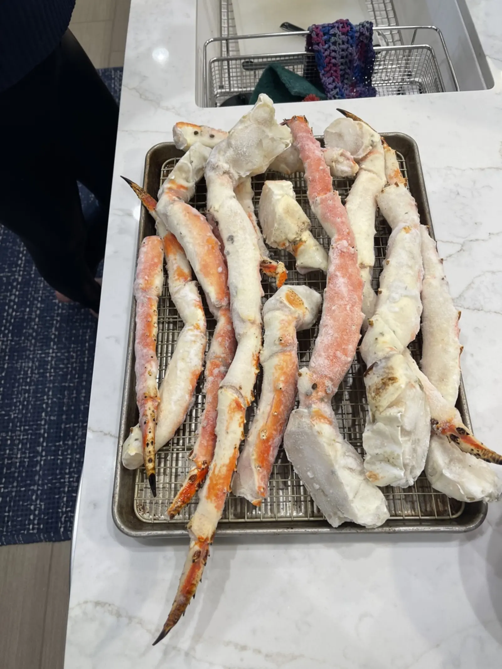 Fresh Cooked Norwegian Spitsbergen King Crab Colossal Legs FROM 2KG