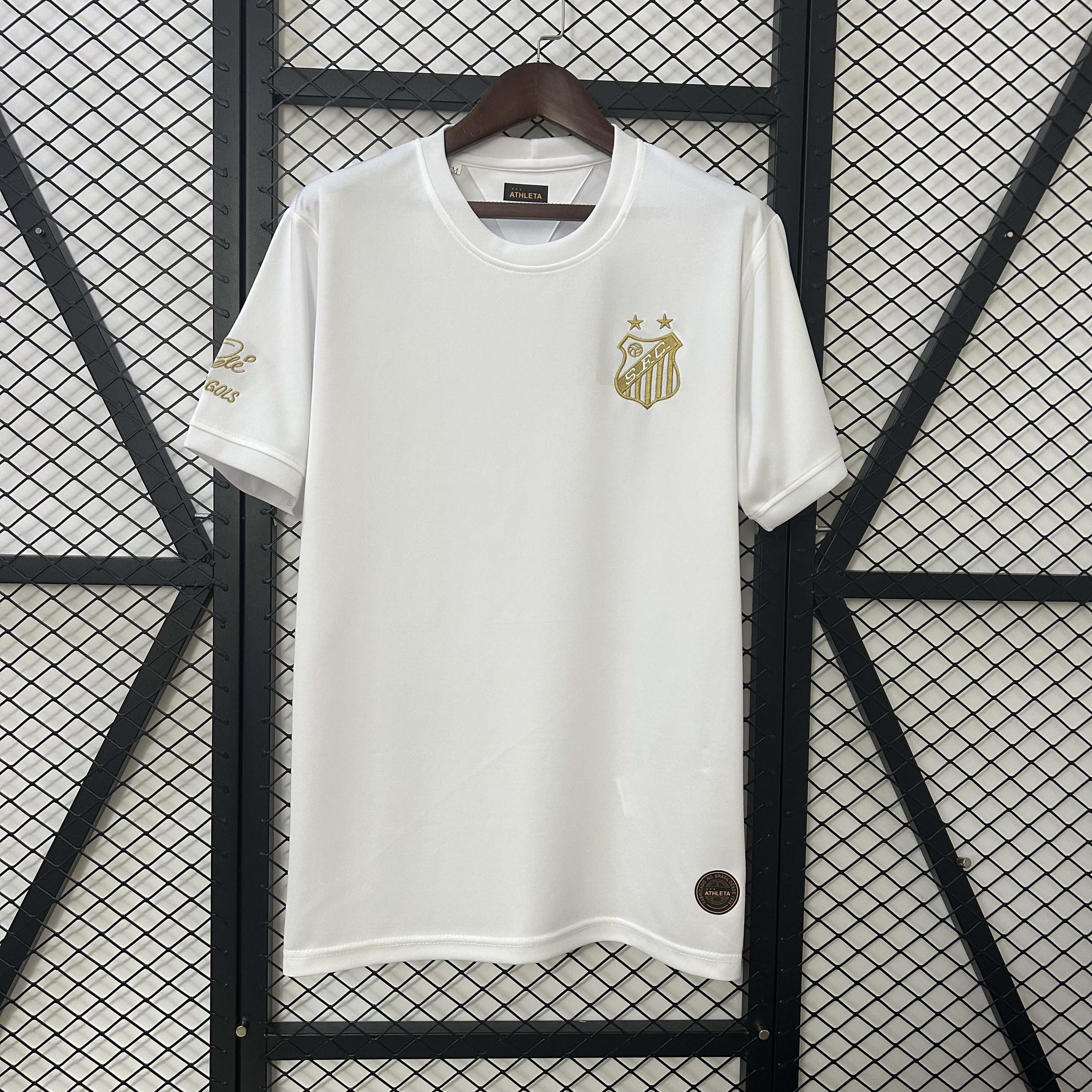 2025/2026 Santos Commemorative Edition White Football Shirt 1:1 Thai Quality