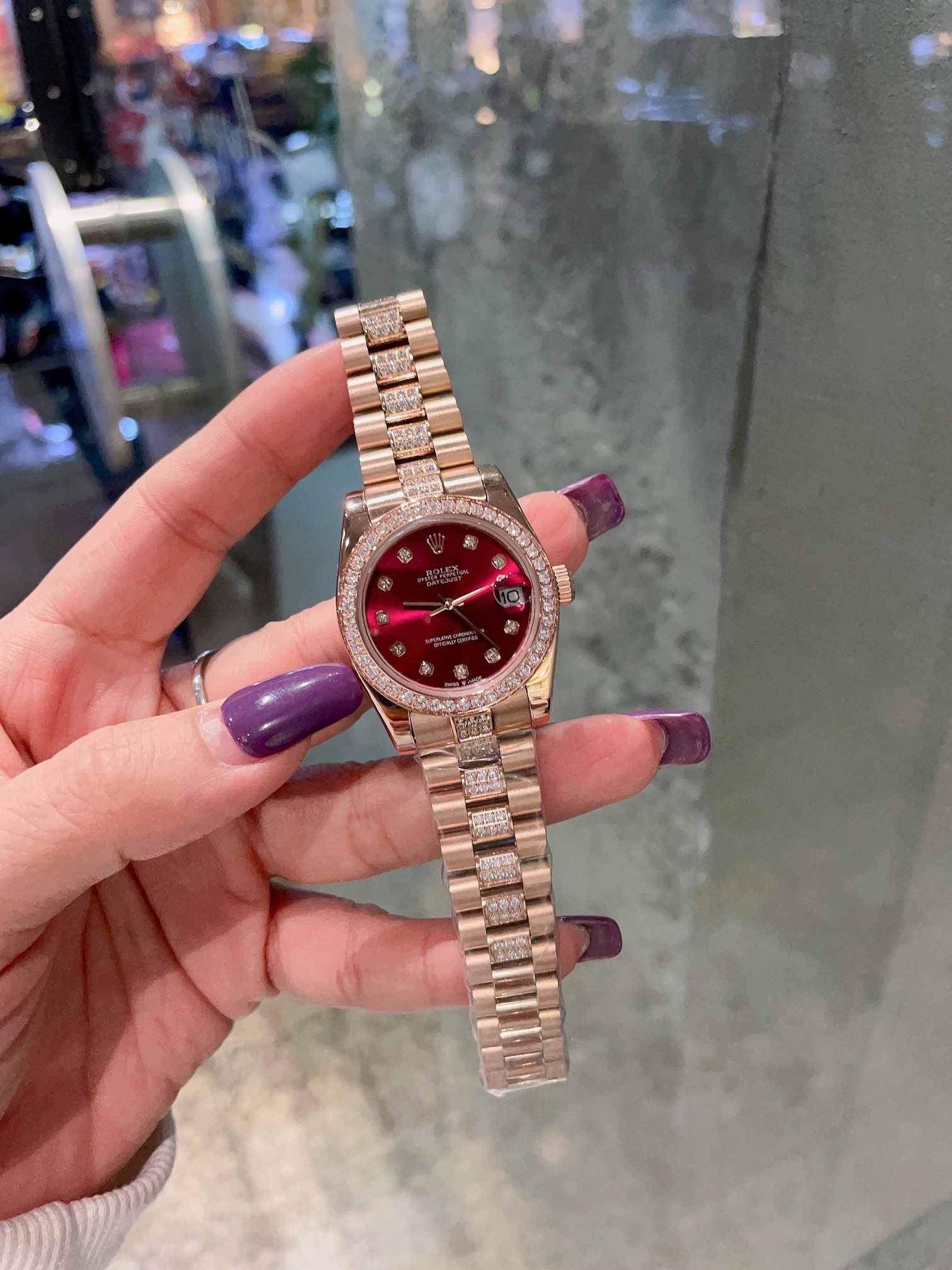 TOP ROLEX Rolex Watch 31mm  - Gold