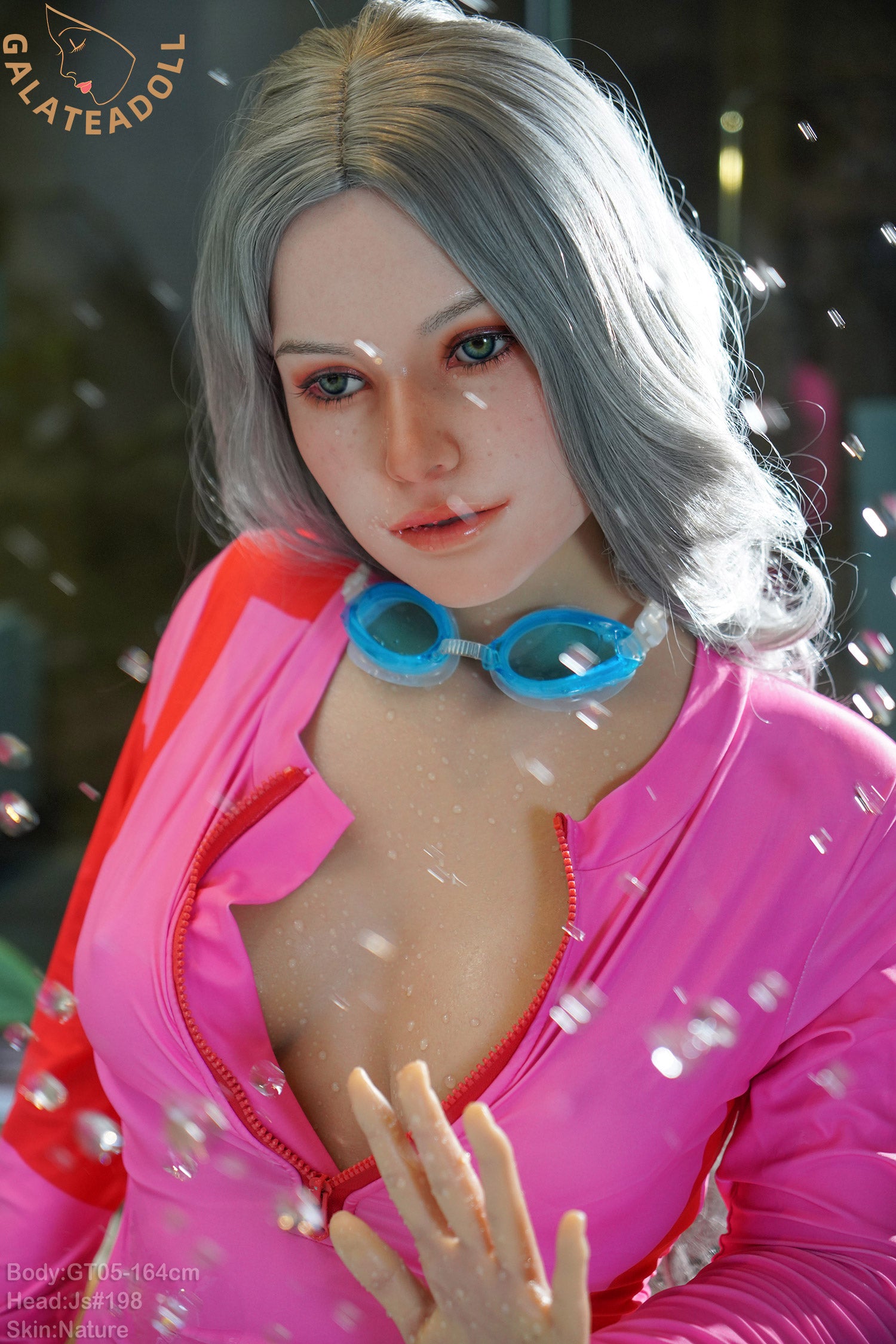 164cm/5ft5 D-Cup Real Skin Texture Silicone Sex Doll GT05 – JS198 Nature