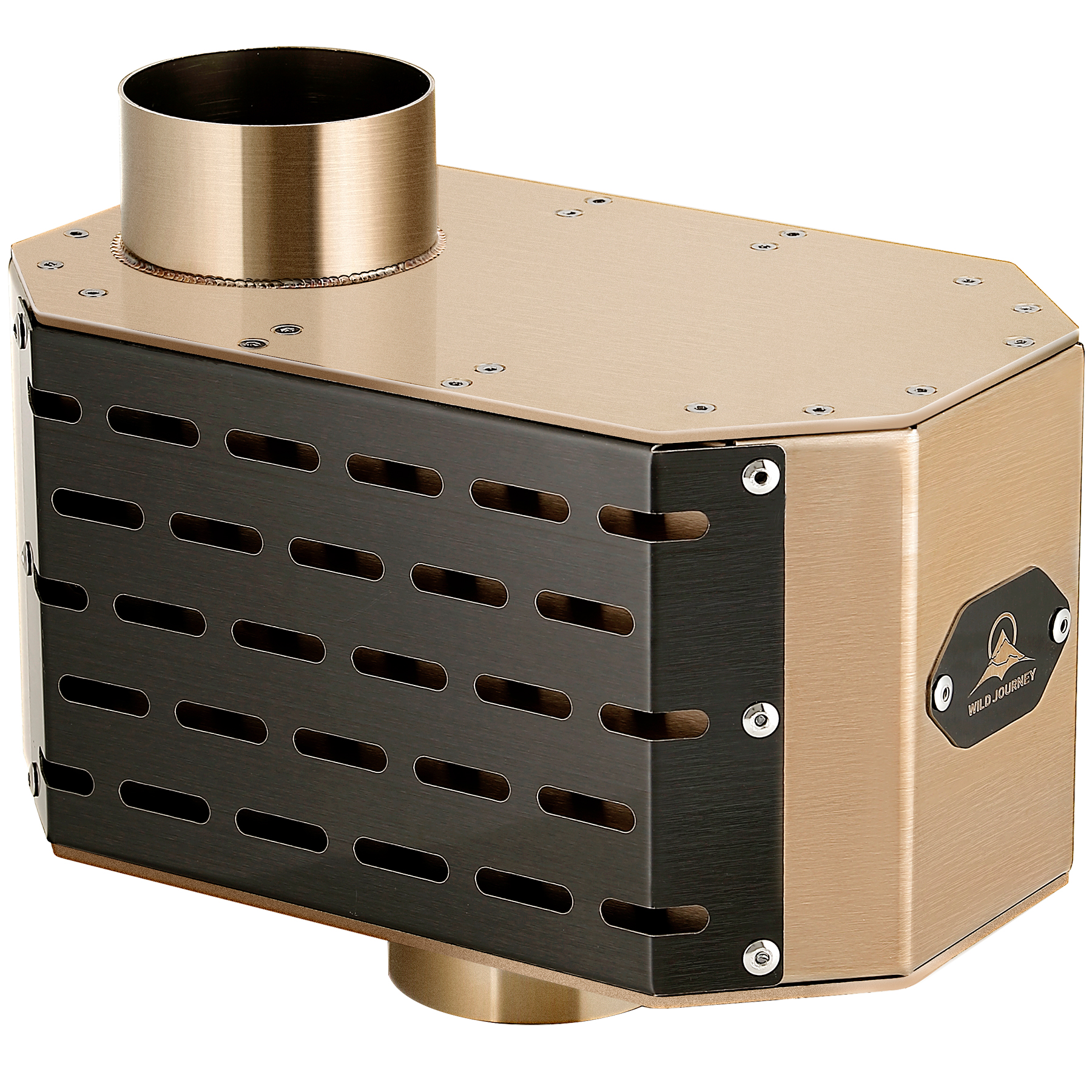 Rose Gold Chimney Platform