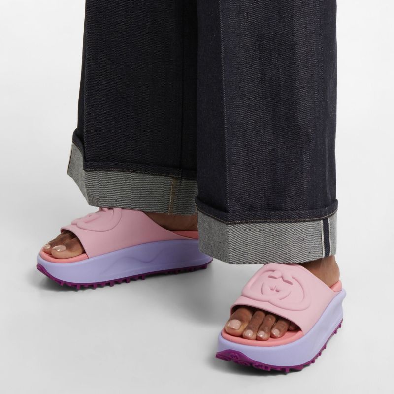 Gucci Interlocking G Slide Sandals 692845 (Replica)