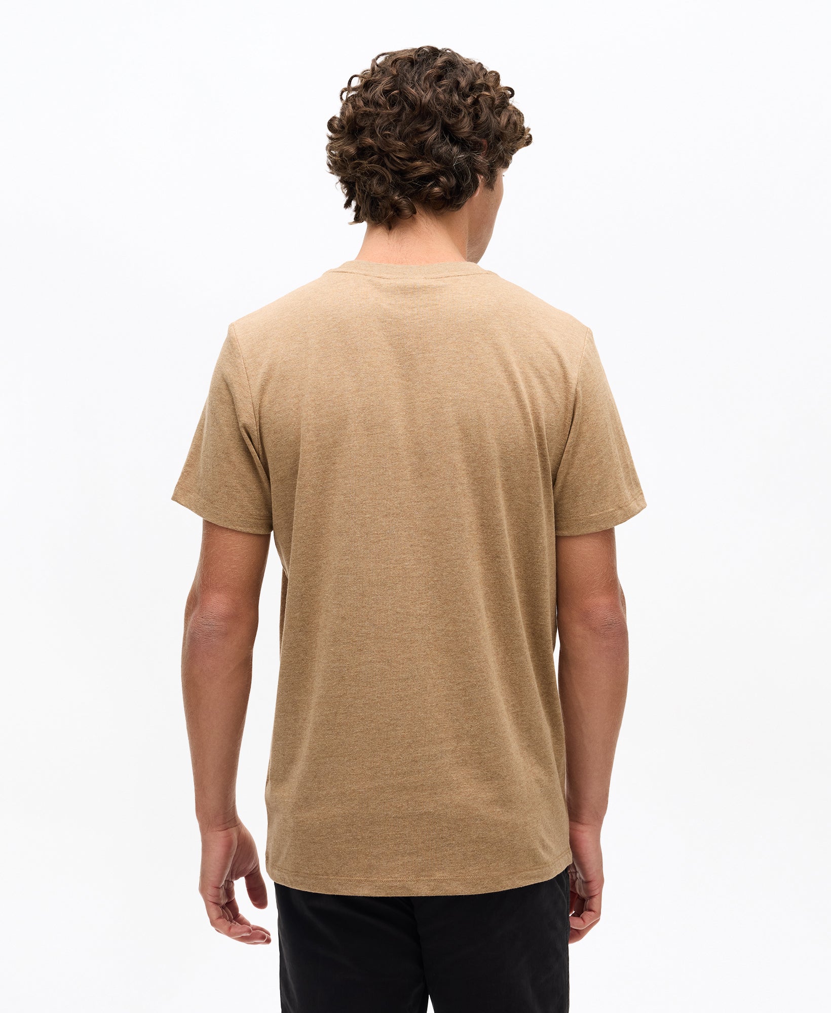 Vintage Logo Heritage Graphic Tee | Buck Tan Brown Marle