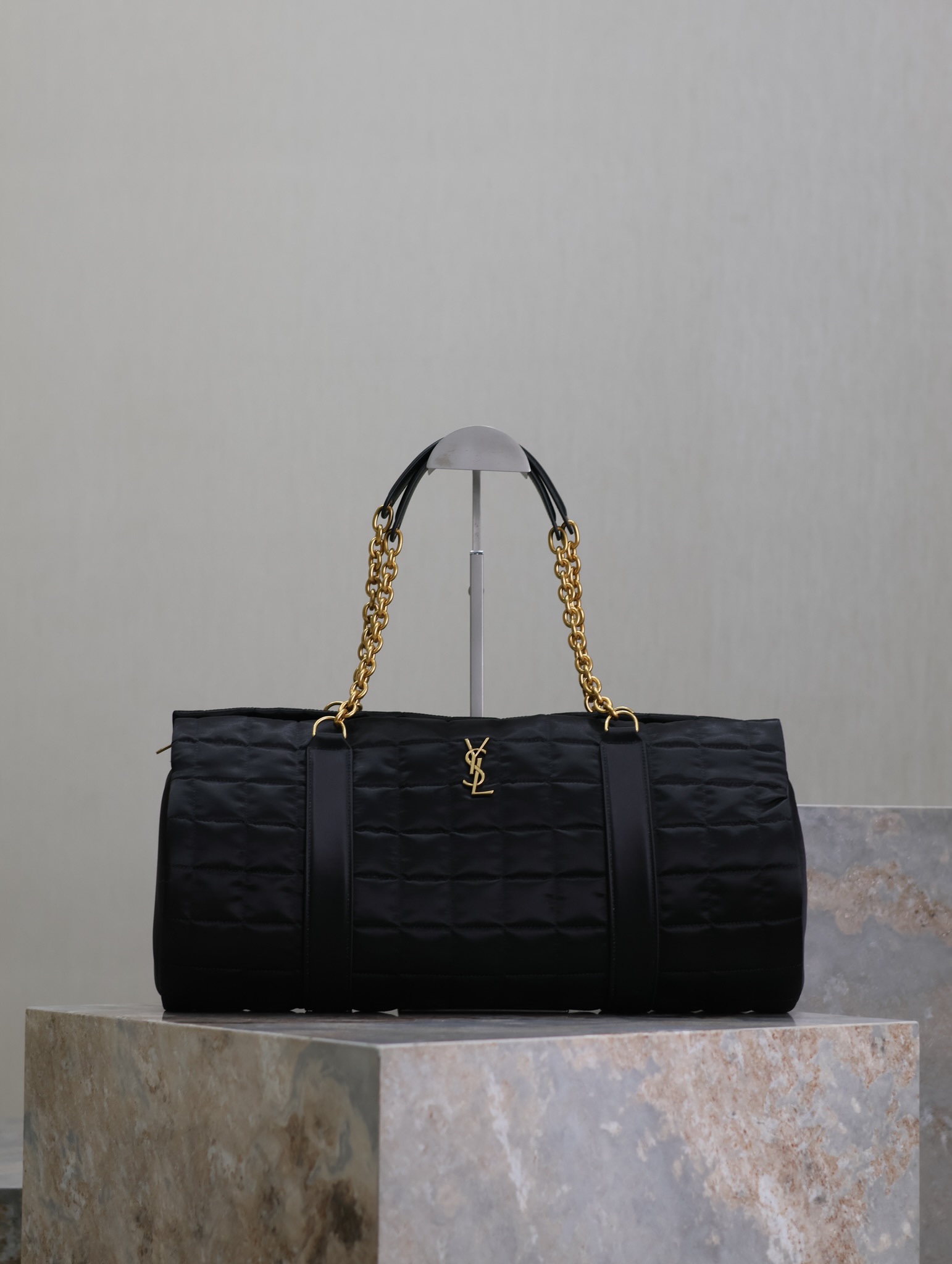 TOP Yves Saint Laurent YSL Gloria Travel YSL Duffel Bag in Quilted Nylon  42×18×18cm - 2 Color