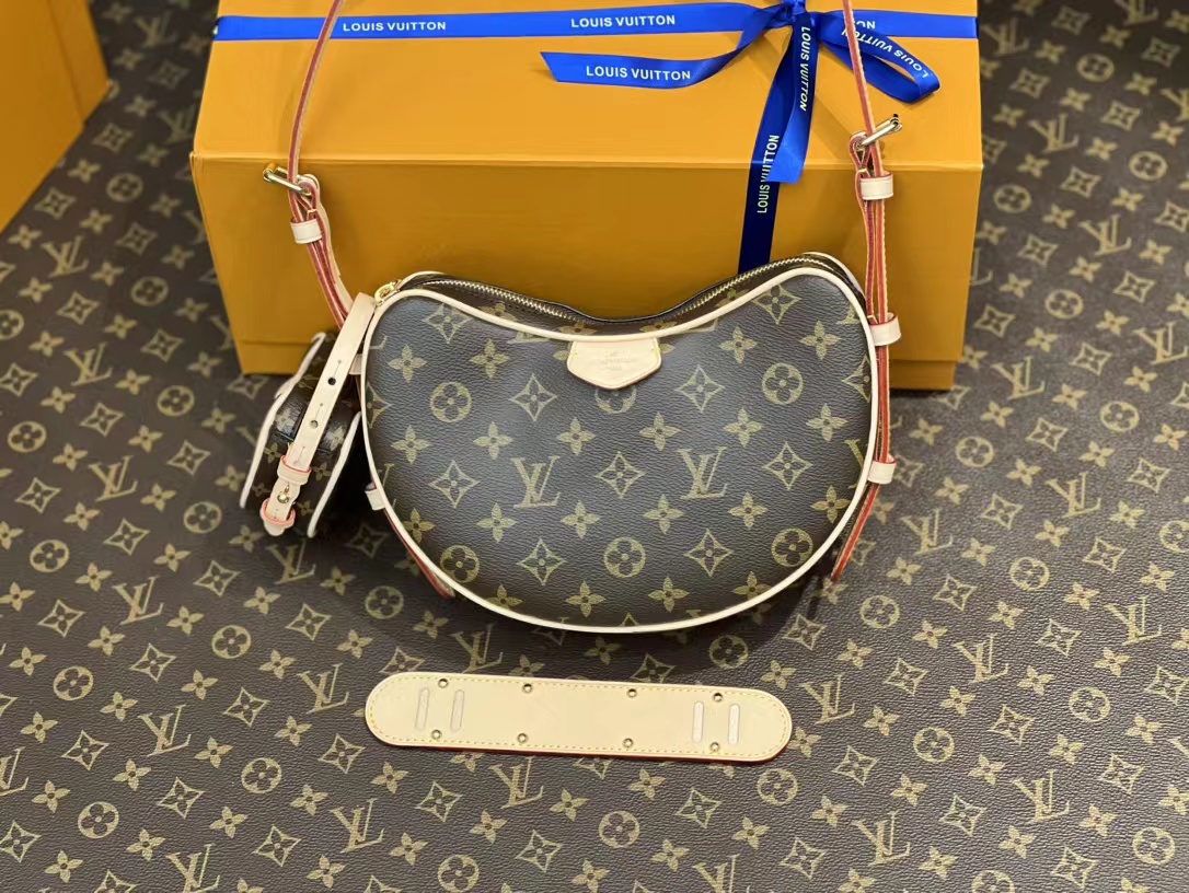 TOP Louis Vuitton LV Croissant MM Bag 21x7x5cm - Monogram
