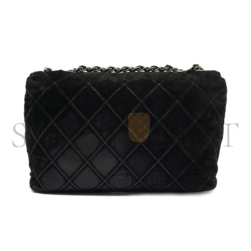 CHANEL MASTER CLASSIC FLAP SUEDE BAG (26*17*8.5cm)