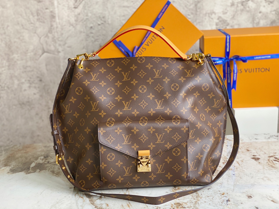 TOP Louis Vuitton LV Métis Bag 32*36*14cm - Brown